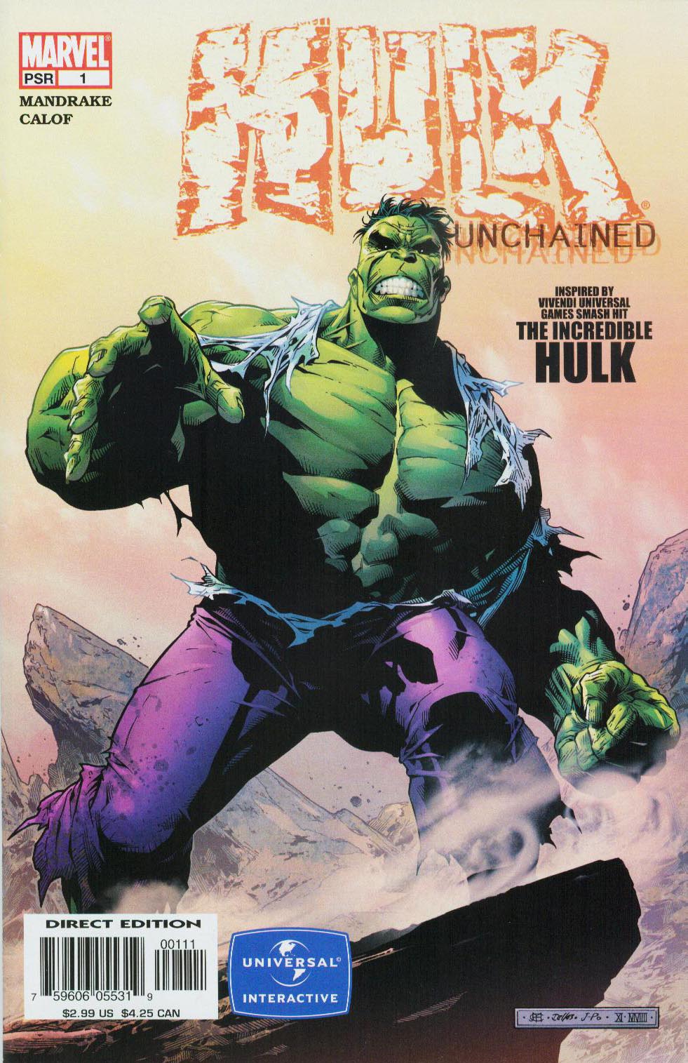 Read online Hulk: Unchained comic -  Issue #1 - 1