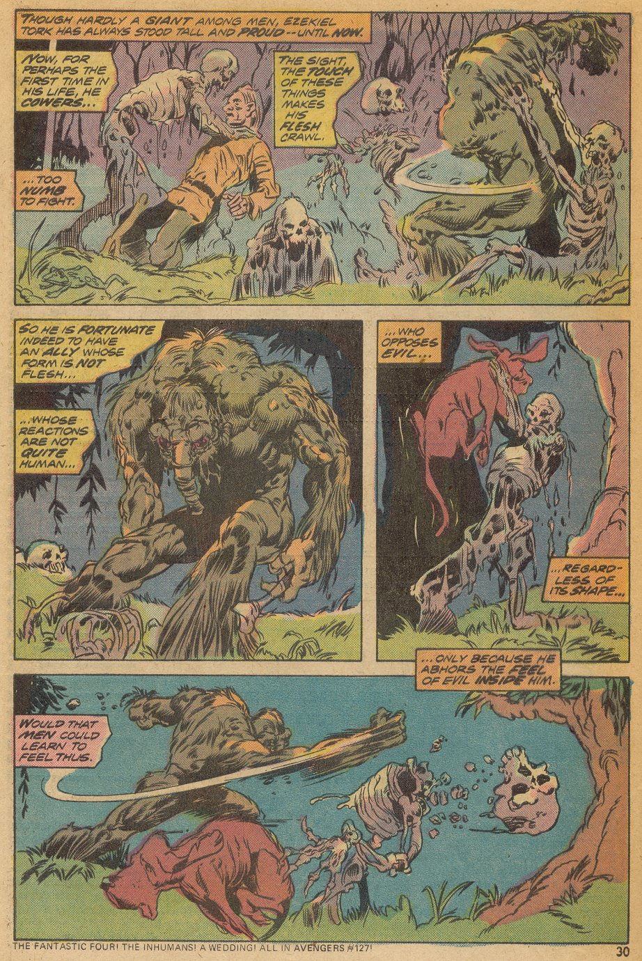 Read online Man-Thing (1974) comic -  Issue #9 - 19