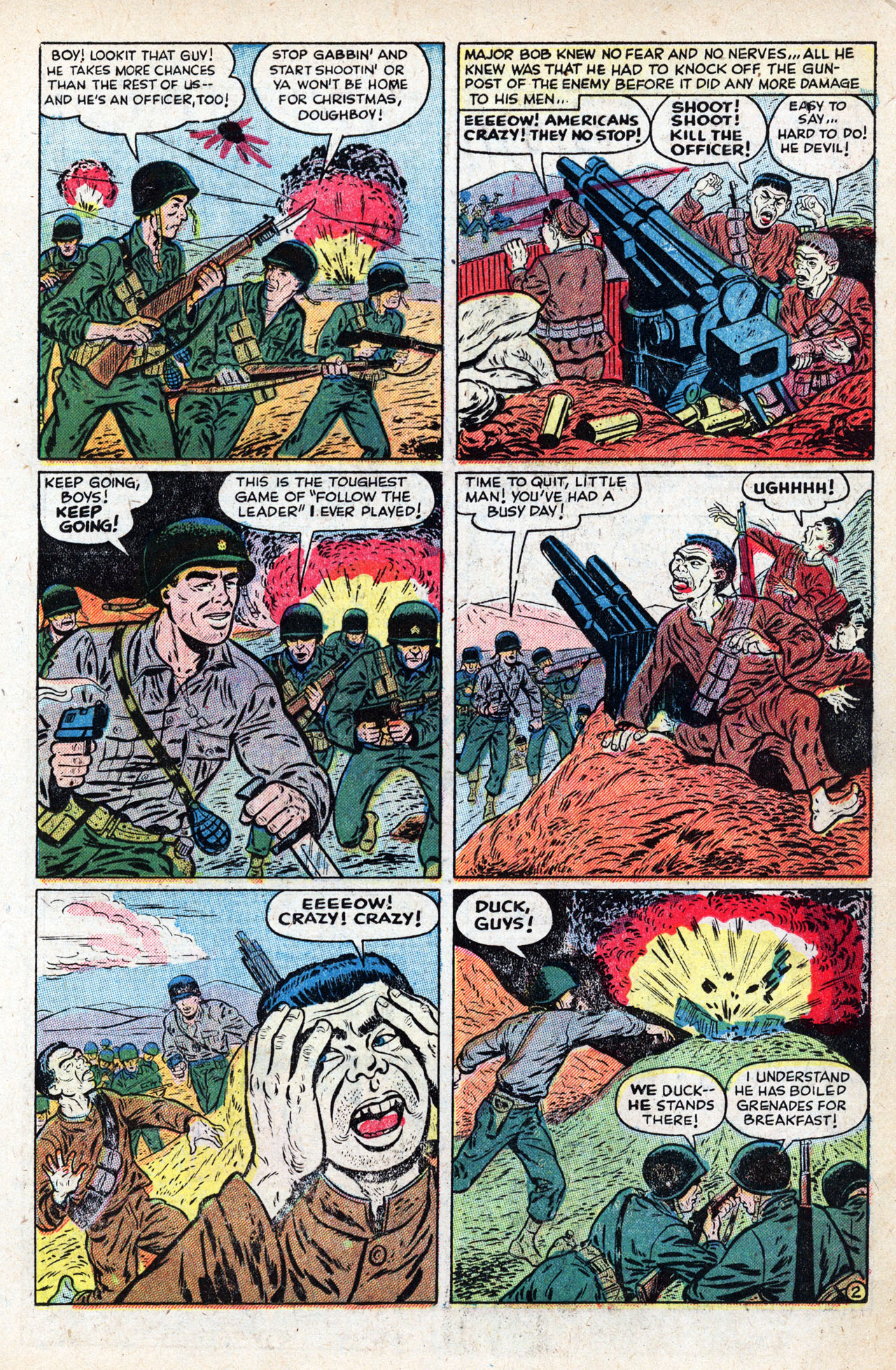 Read online War Comics comic -  Issue #6 - 11
