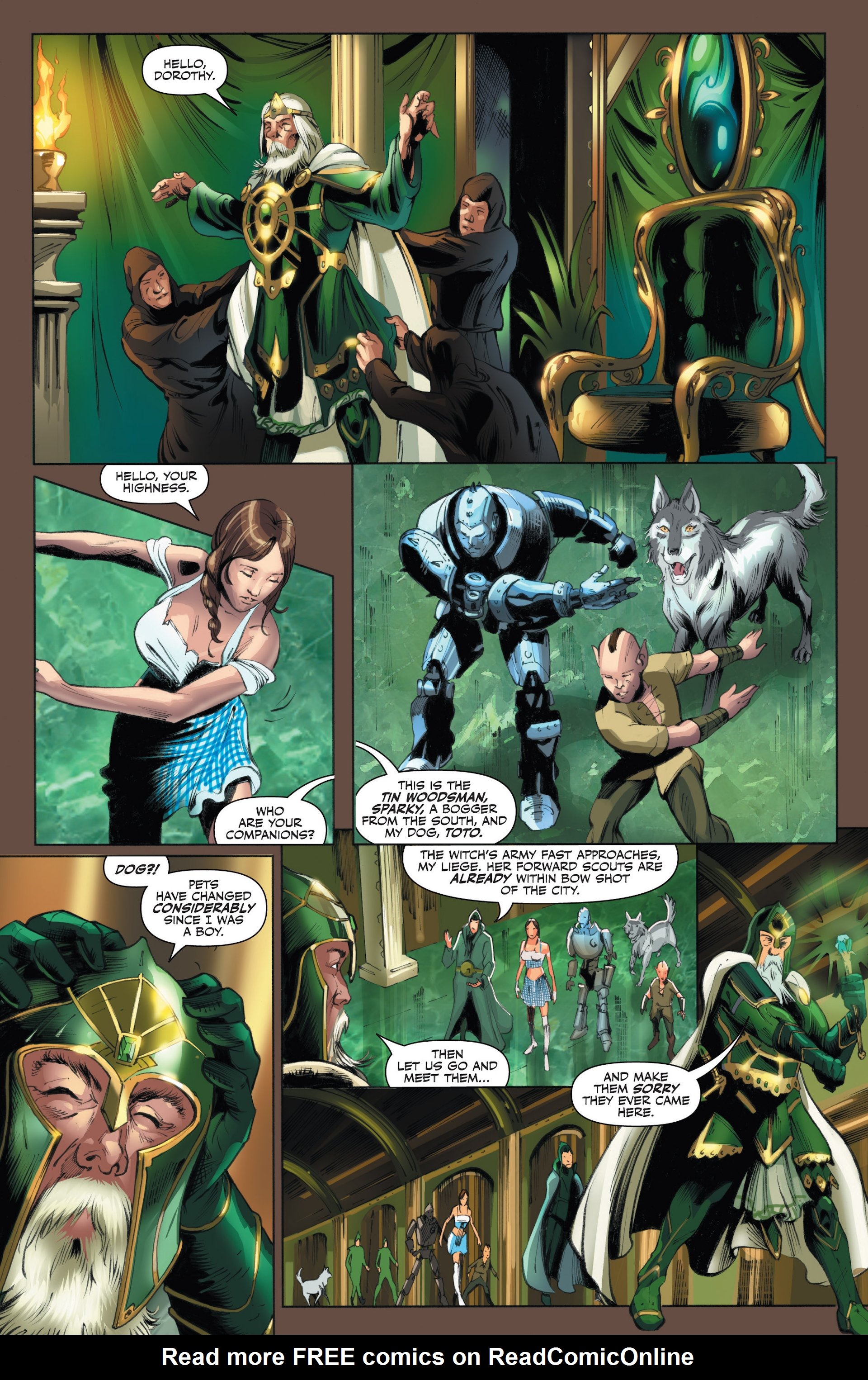 Read online Grimm Fairy Tales presents Oz comic -  Issue #5 - 19