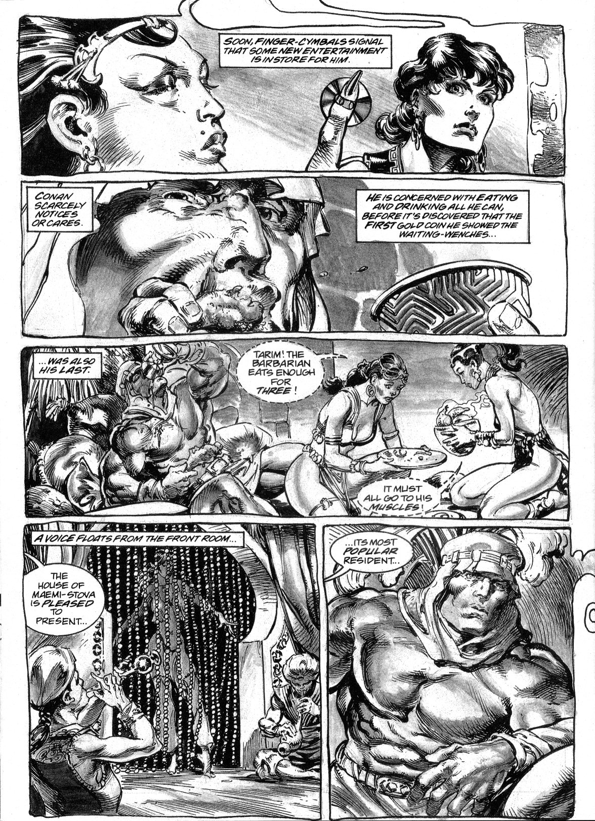 Read online Conan the Savage comic -  Issue #5 - 37