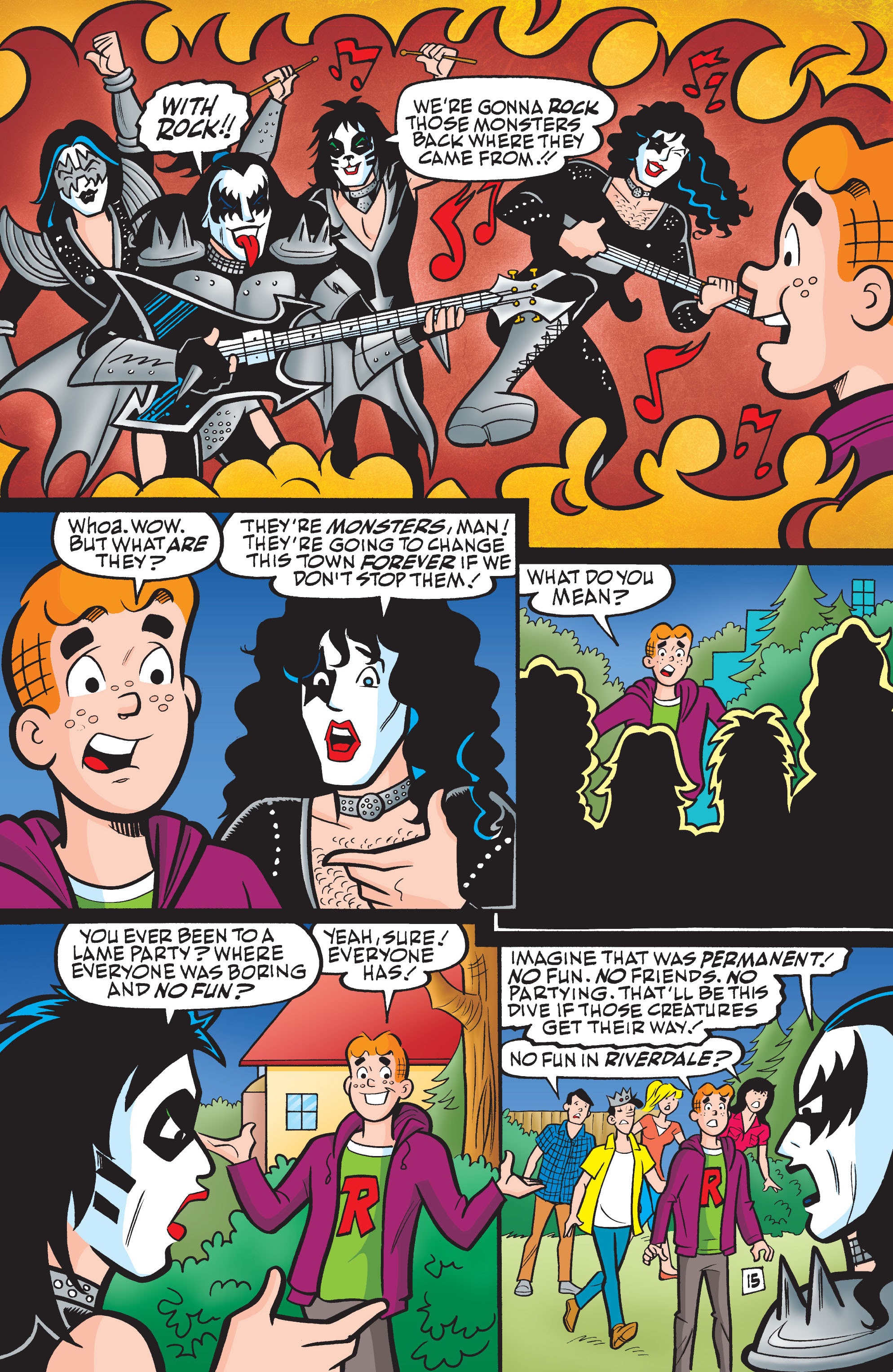 Read online Archie Meets KISS: Collector's Edition comic -  Issue # TPB (Part 1) - 23