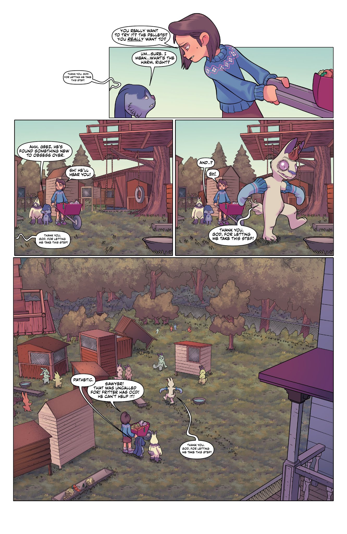 Read online Auntie Agatha's Home For Wayward Rabbits comic -  Issue #1 - 9
