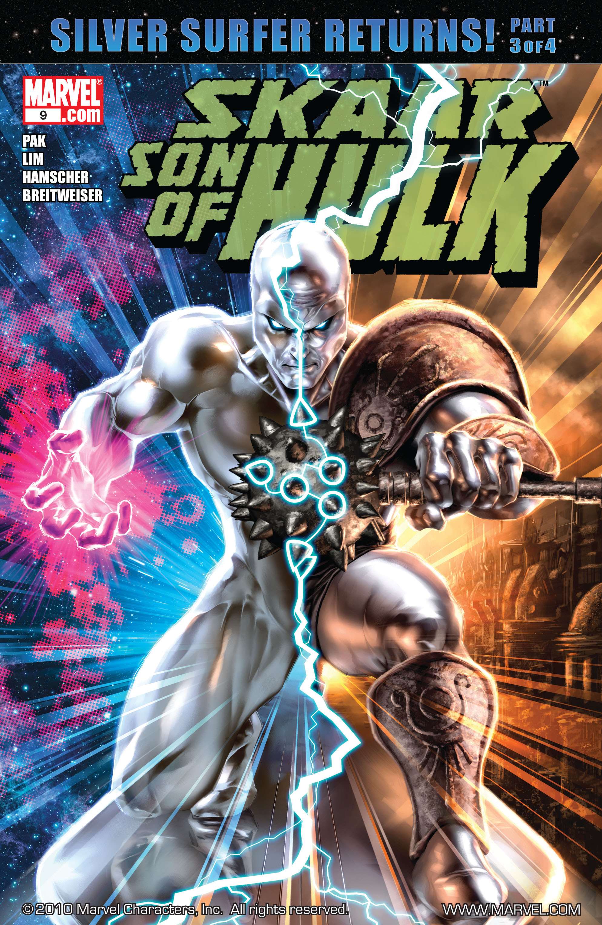 Read online Skaar: Son of Hulk comic -  Issue #9 - 1