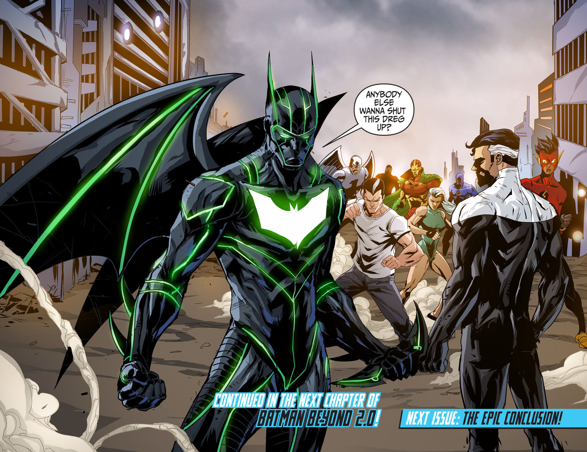 Read online Justice League Beyond 2.0 comic -  Issue #23 - 22