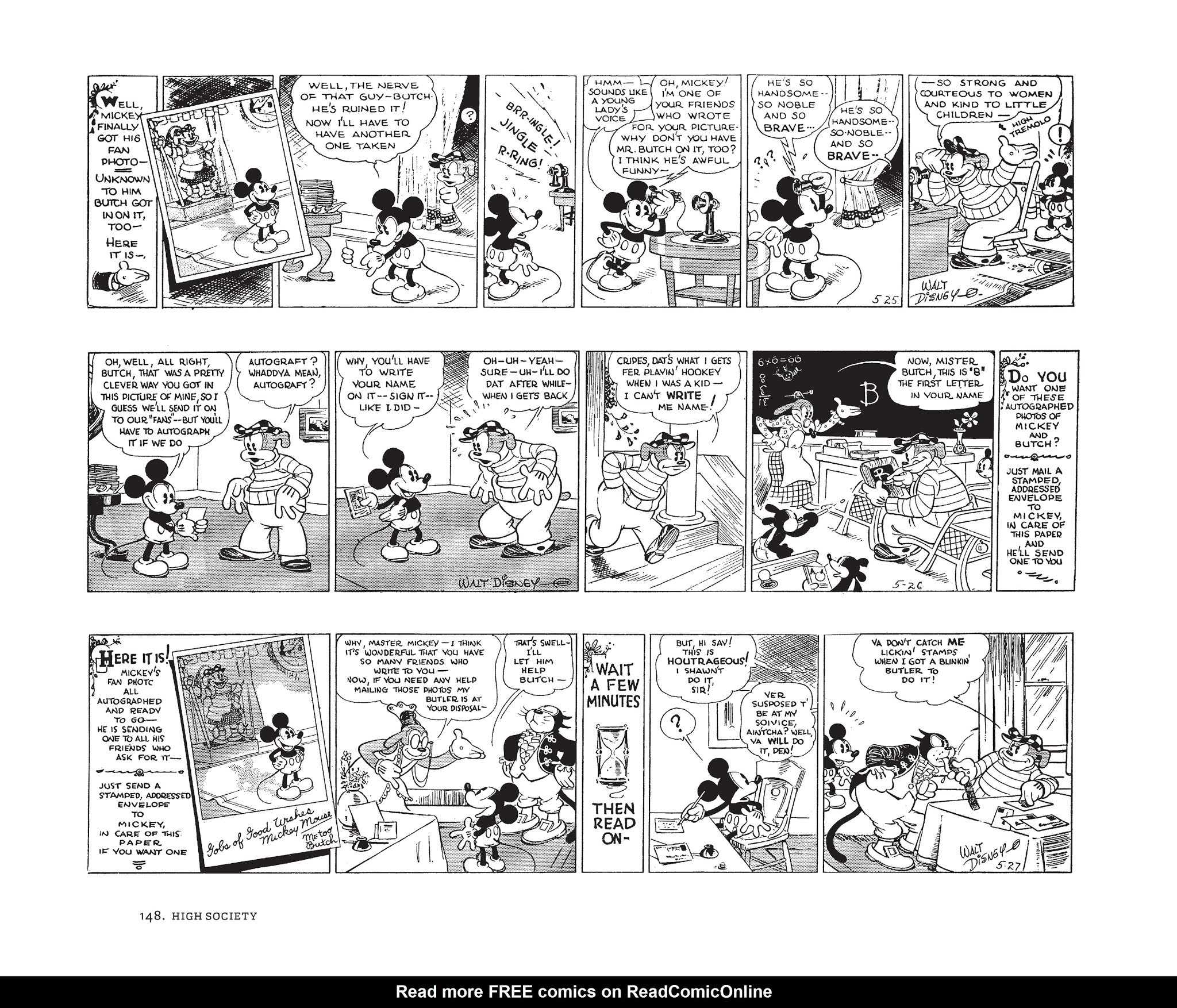 Read online Walt Disney's Mickey Mouse by Floyd Gottfredson comic -  Issue # TPB 1 (Part 2) - 48