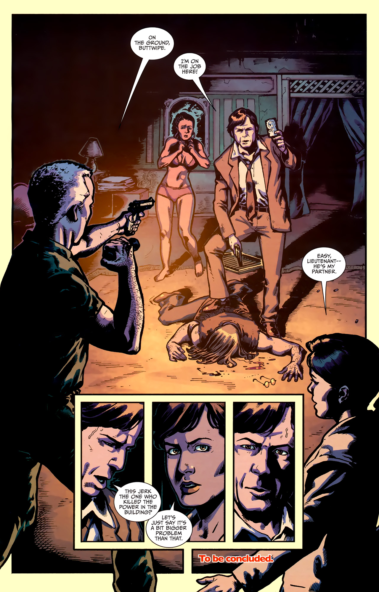 Read online Die Hard: Year One comic -  Issue #7 - 25