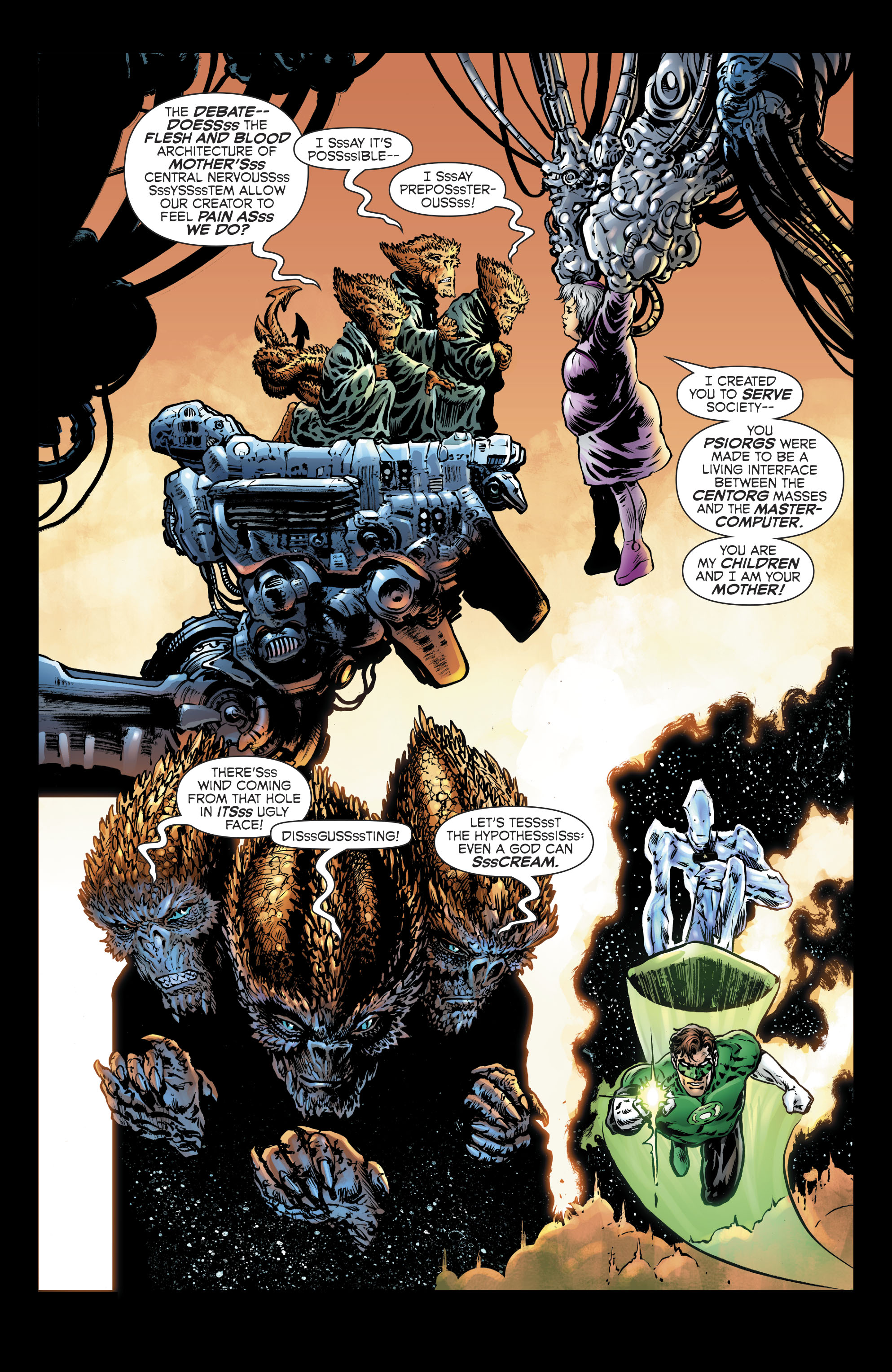 Read online The Green Lantern Season Two comic -  Issue #1 - 21