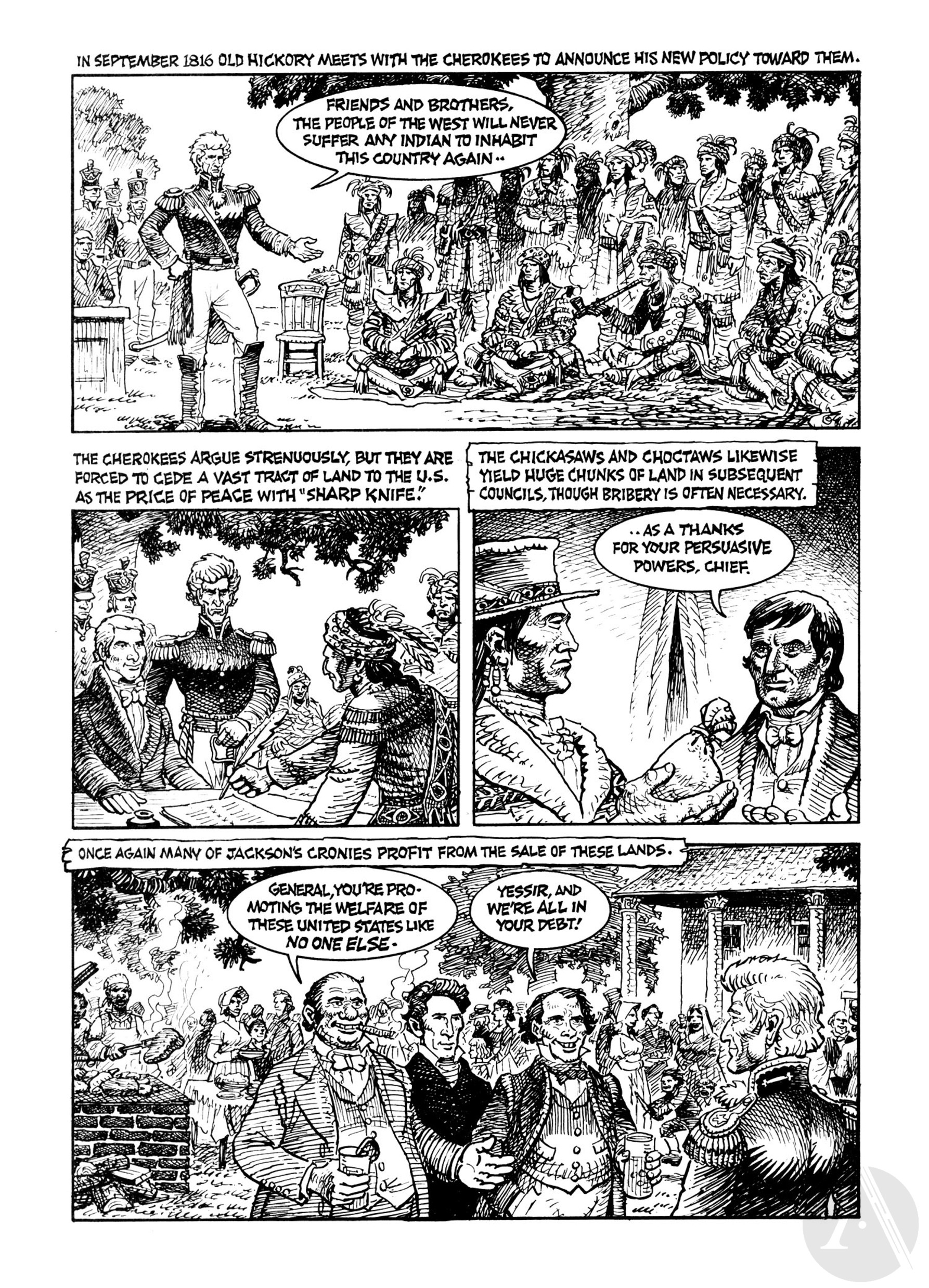 Read online Indian Lover: Sam Houston & the Cherokees comic -  Issue # TPB - 24