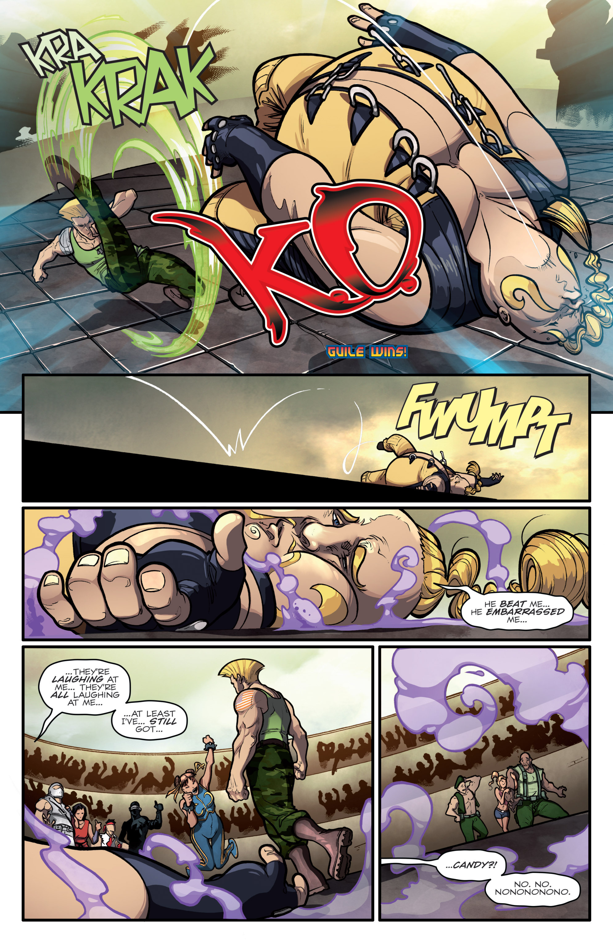 Read online Street Fighter X G.I. Joe comic -  Issue #5 - 19