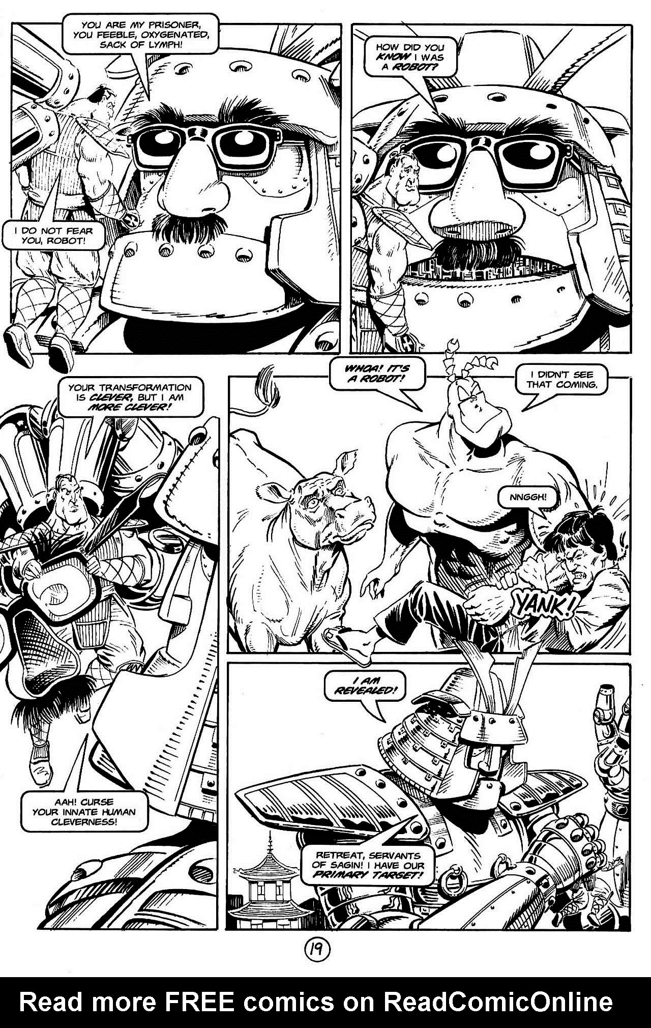 Read online Paul the Samurai (1992) comic -  Issue #10 - 21