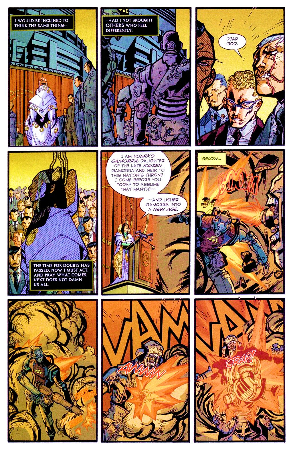 Read online Cybernary 2.0 comic -  Issue #4 - 20