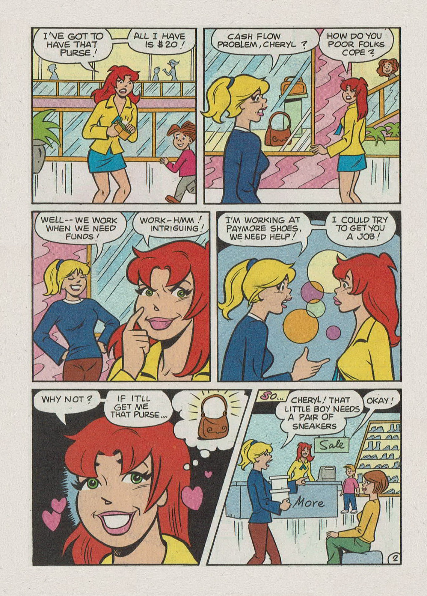Read online Archie's Pals 'n' Gals Double Digest Magazine comic -  Issue #90 - 190