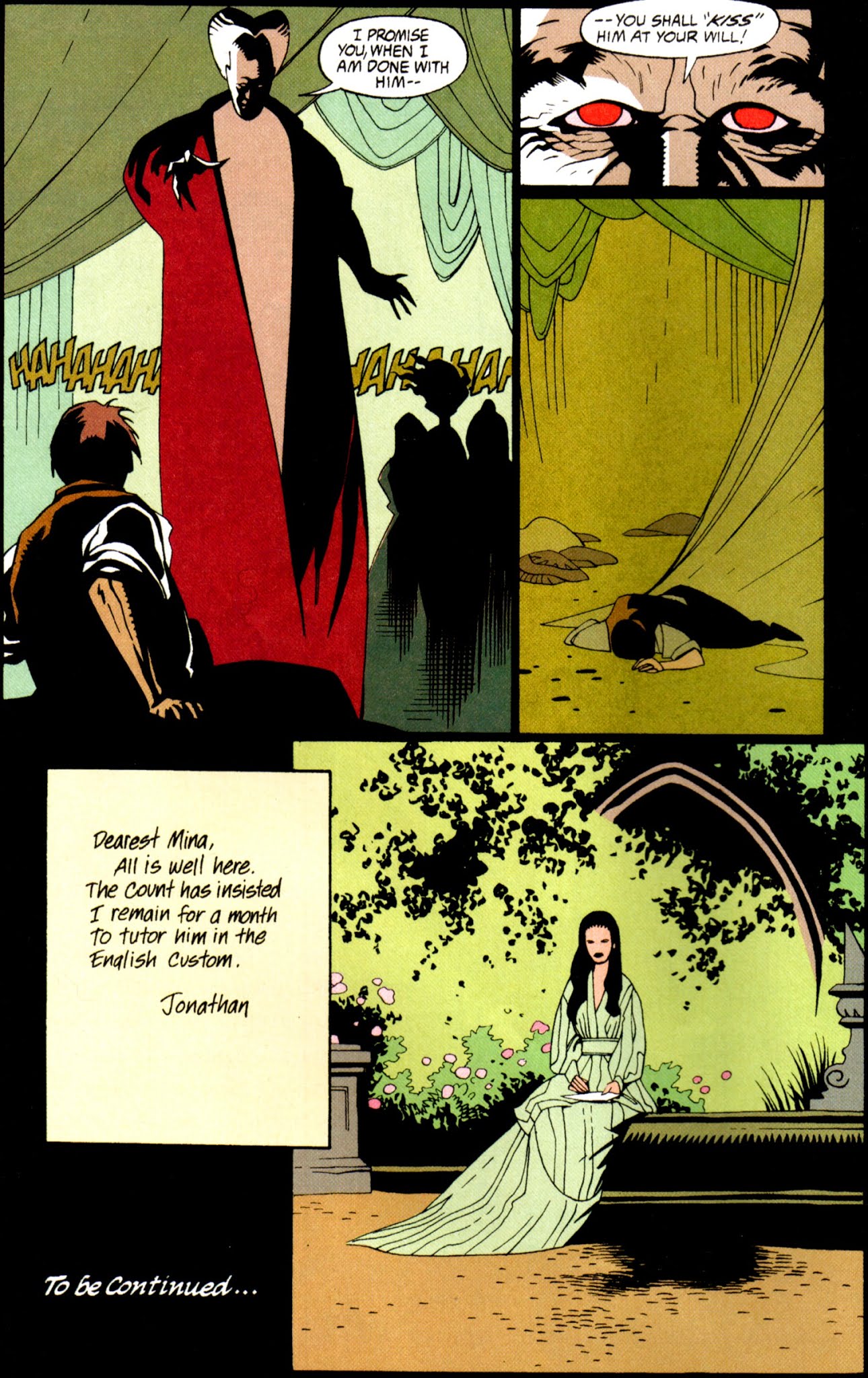 Read online Bram Stoker's Dracula comic -  Issue #1 - 30