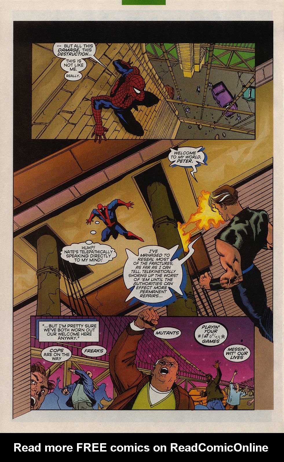 Read online X-Man comic -  Issue #38 - 17
