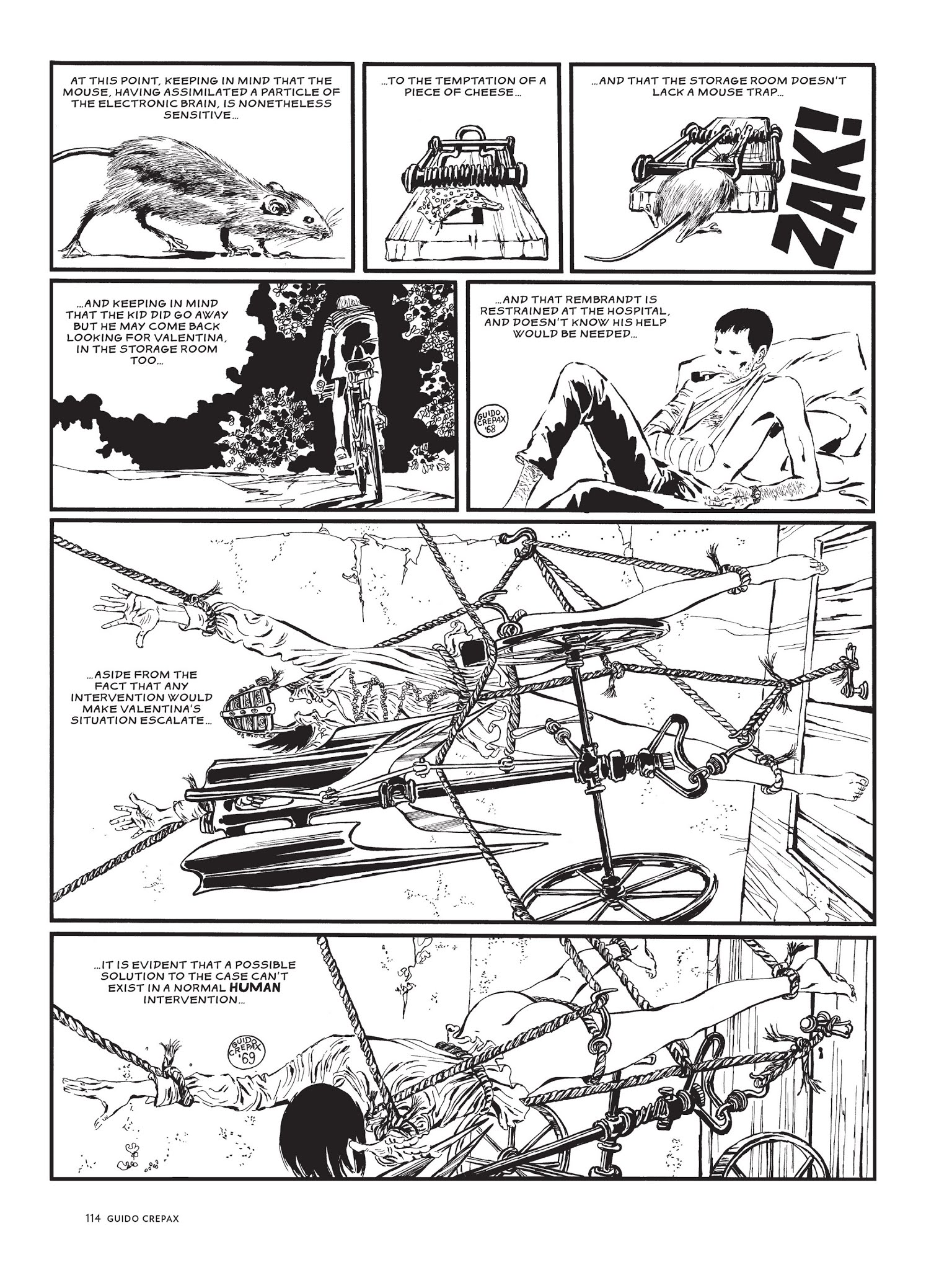 Read online The Complete Crepax comic -  Issue # TPB 2 - 107
