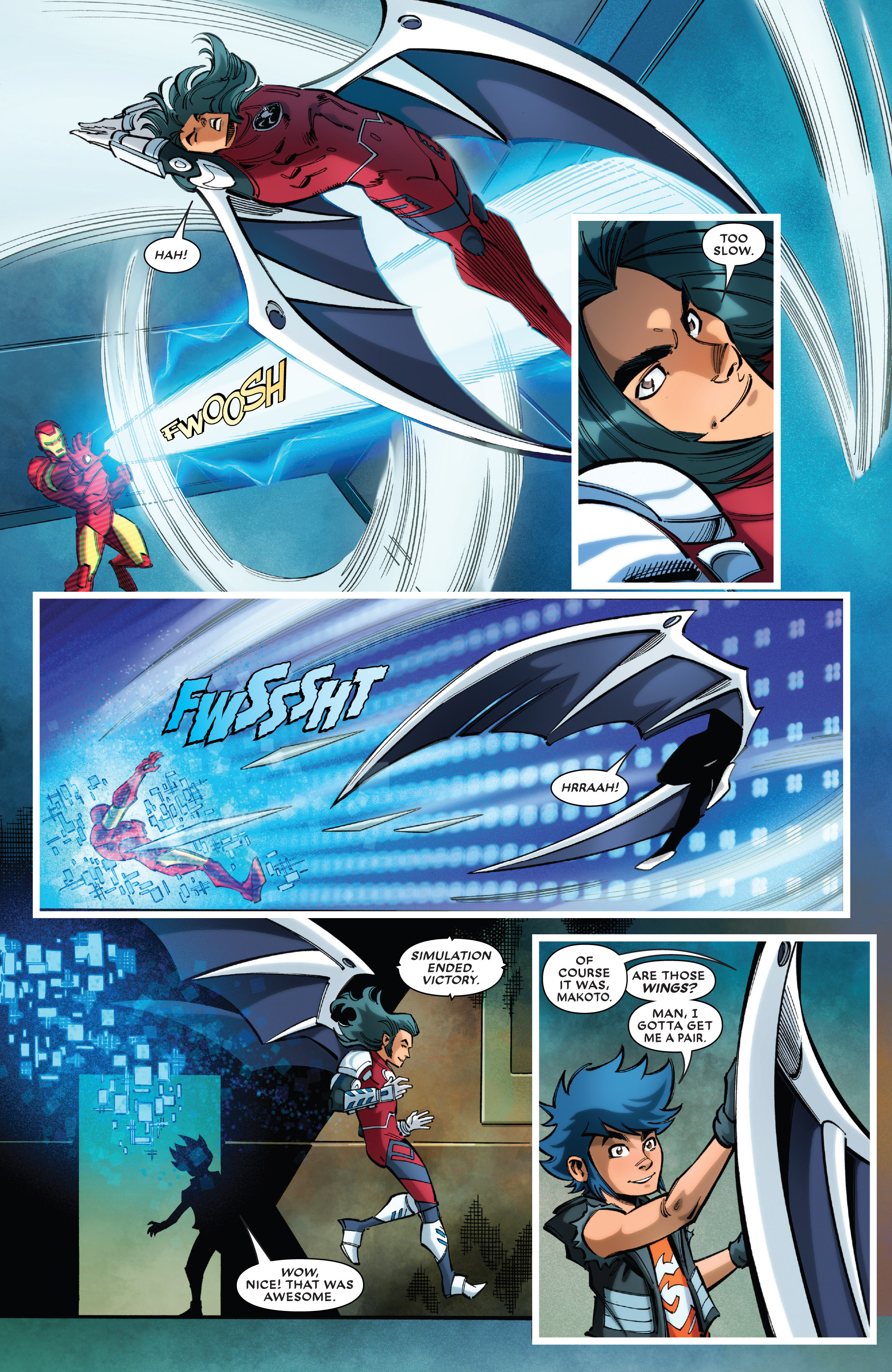 Read online Future Fight Firsts: Luna Snow comic -  Issue #Future Fight Firsts Crescent and Io - 26