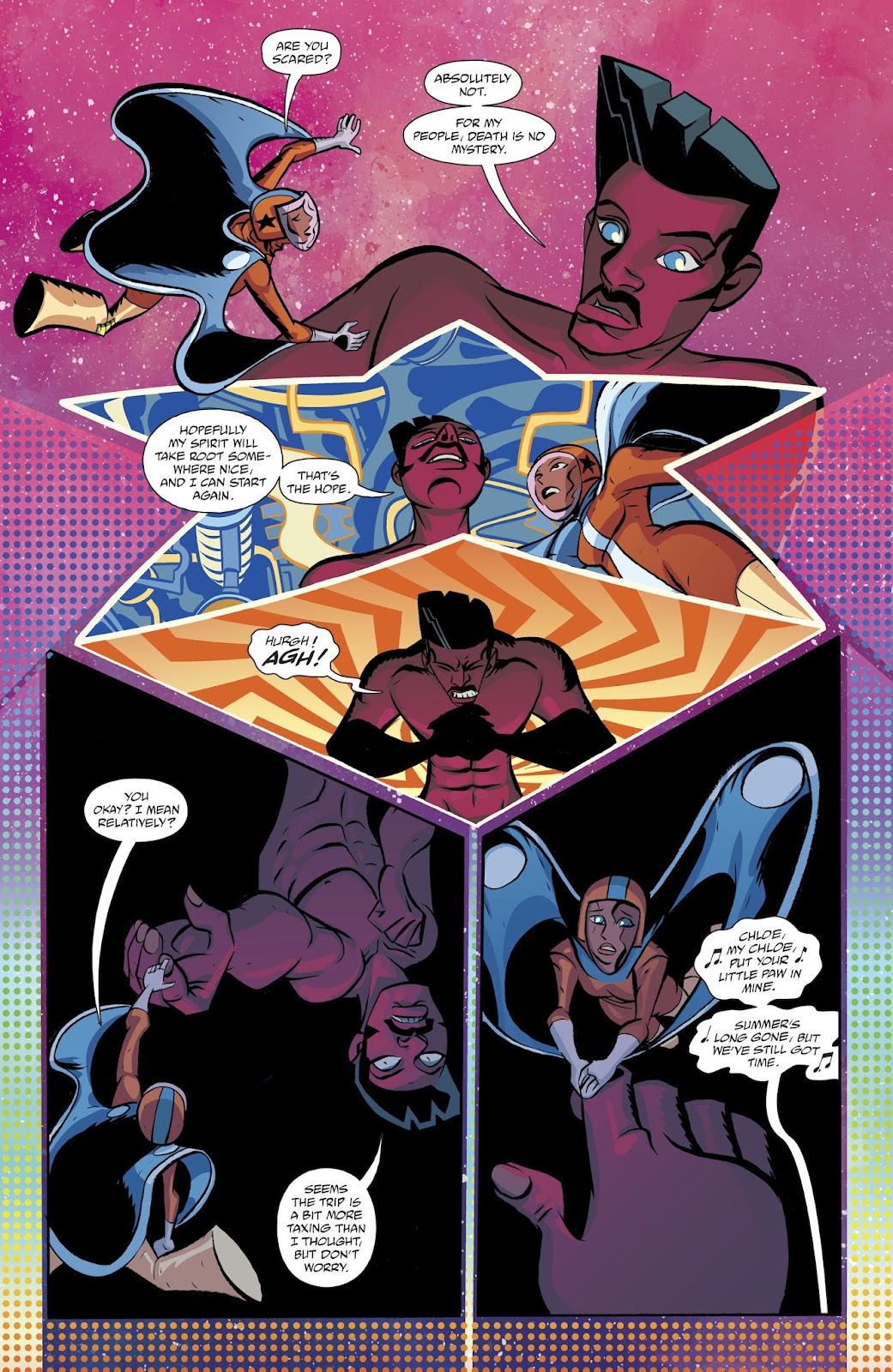 Cave Carson Has An Interstellar Eye issue 1 - Page 17