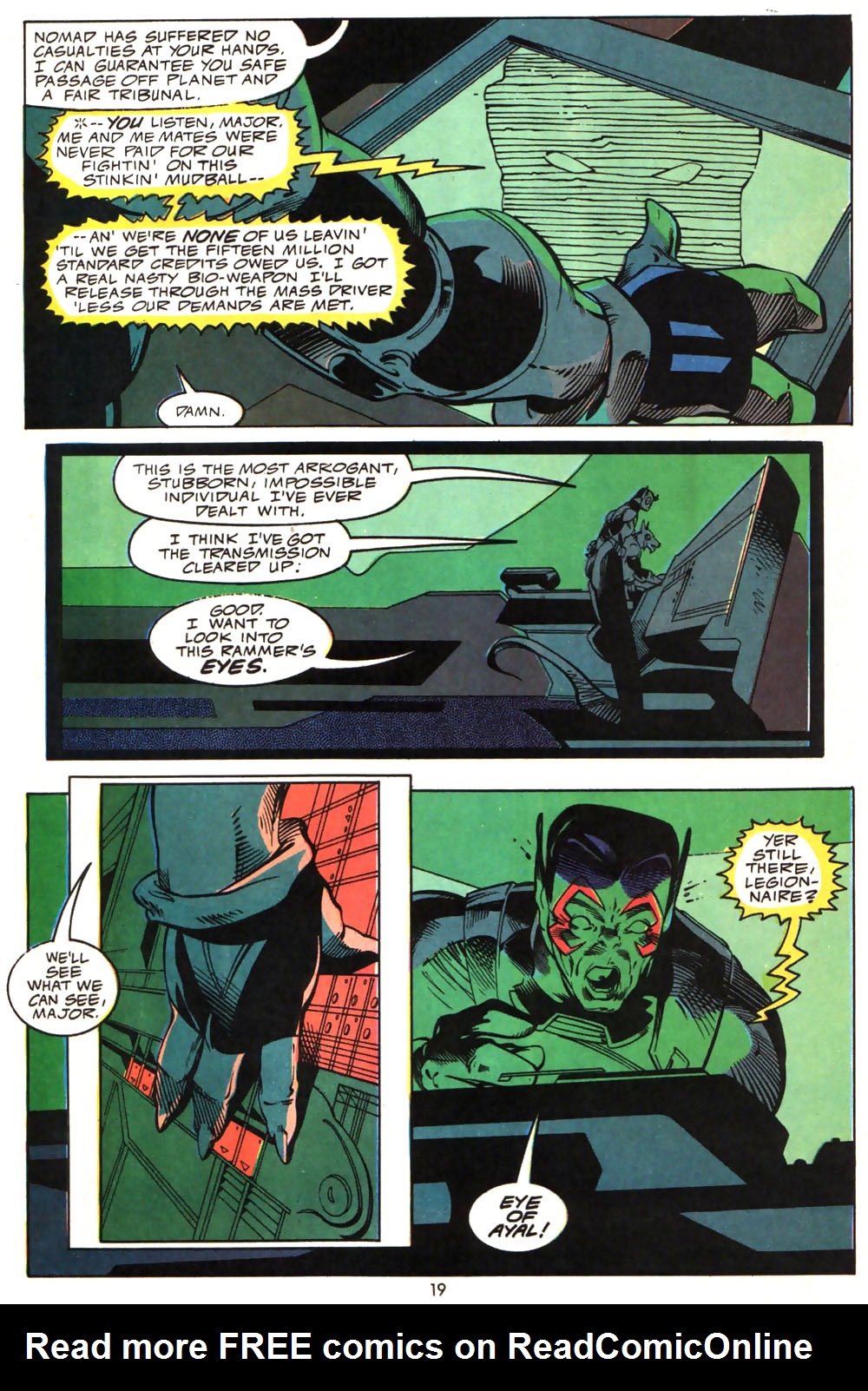 Read online Alien Legion (1987) comic -  Issue #15 - 22