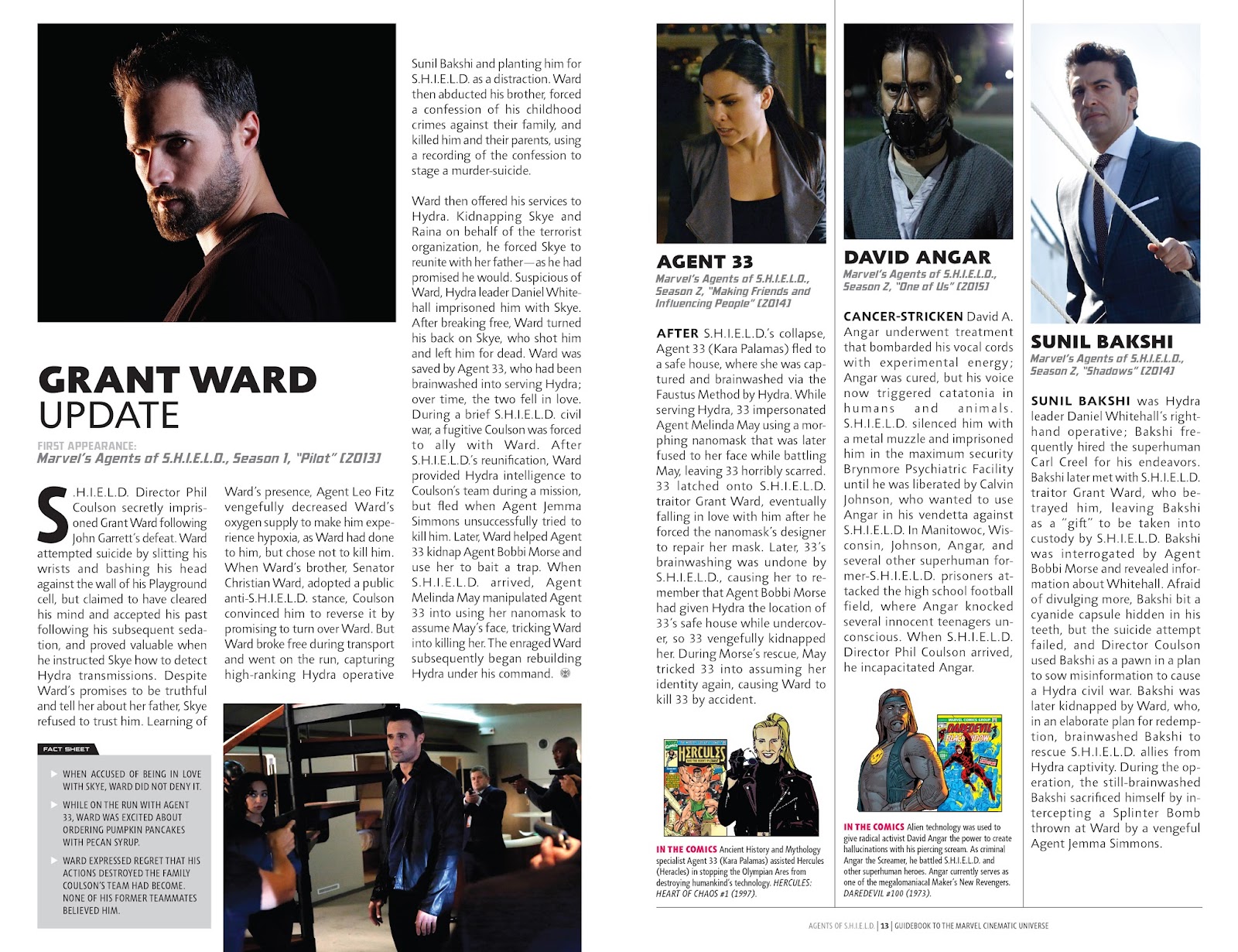 Guidebook to the Marvel Cinematic Universe - Marvel's Agents of S.H.I.E.L.D. Season Two issue Full - Page 9