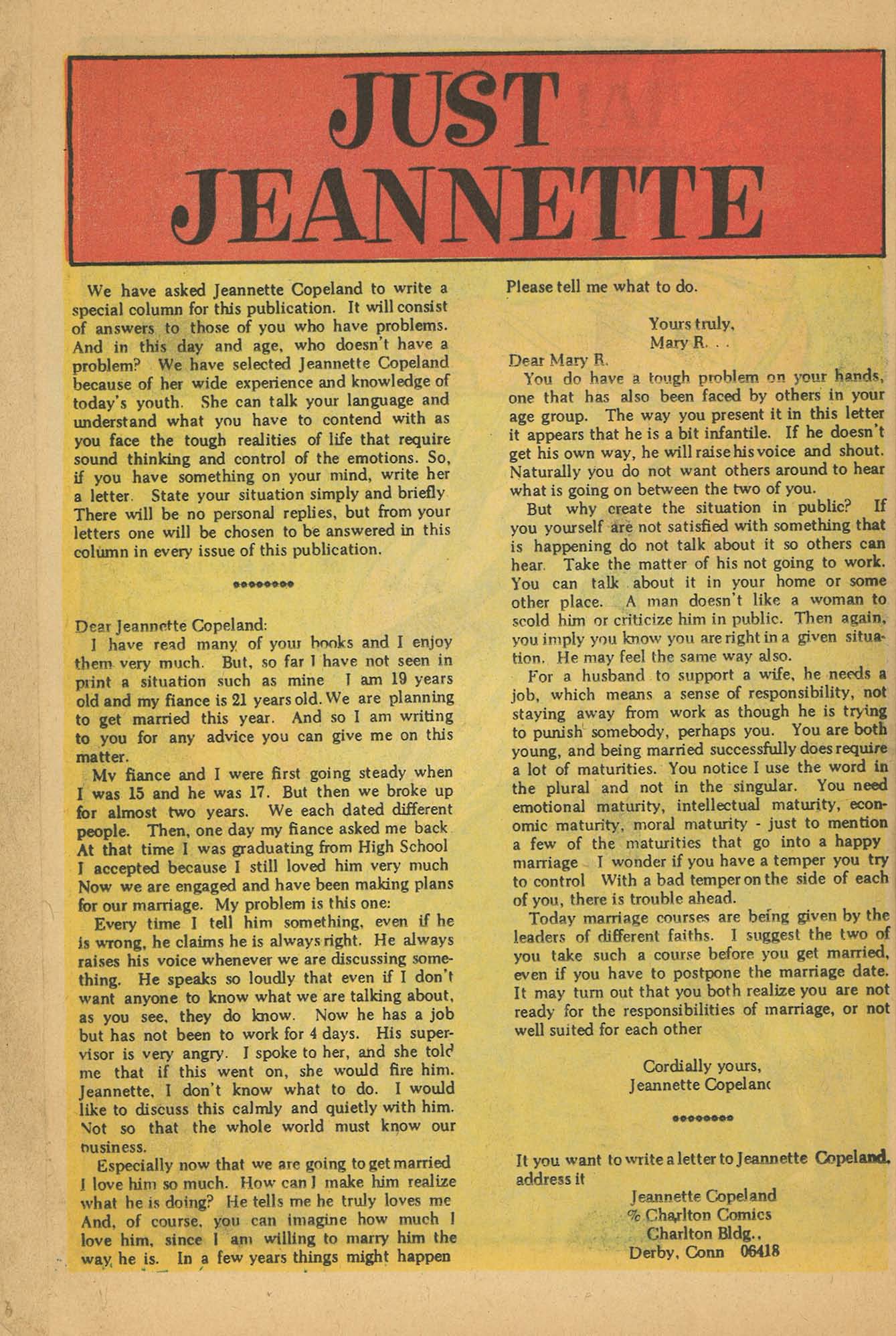 Read online Just Married comic -  Issue #64 - 20