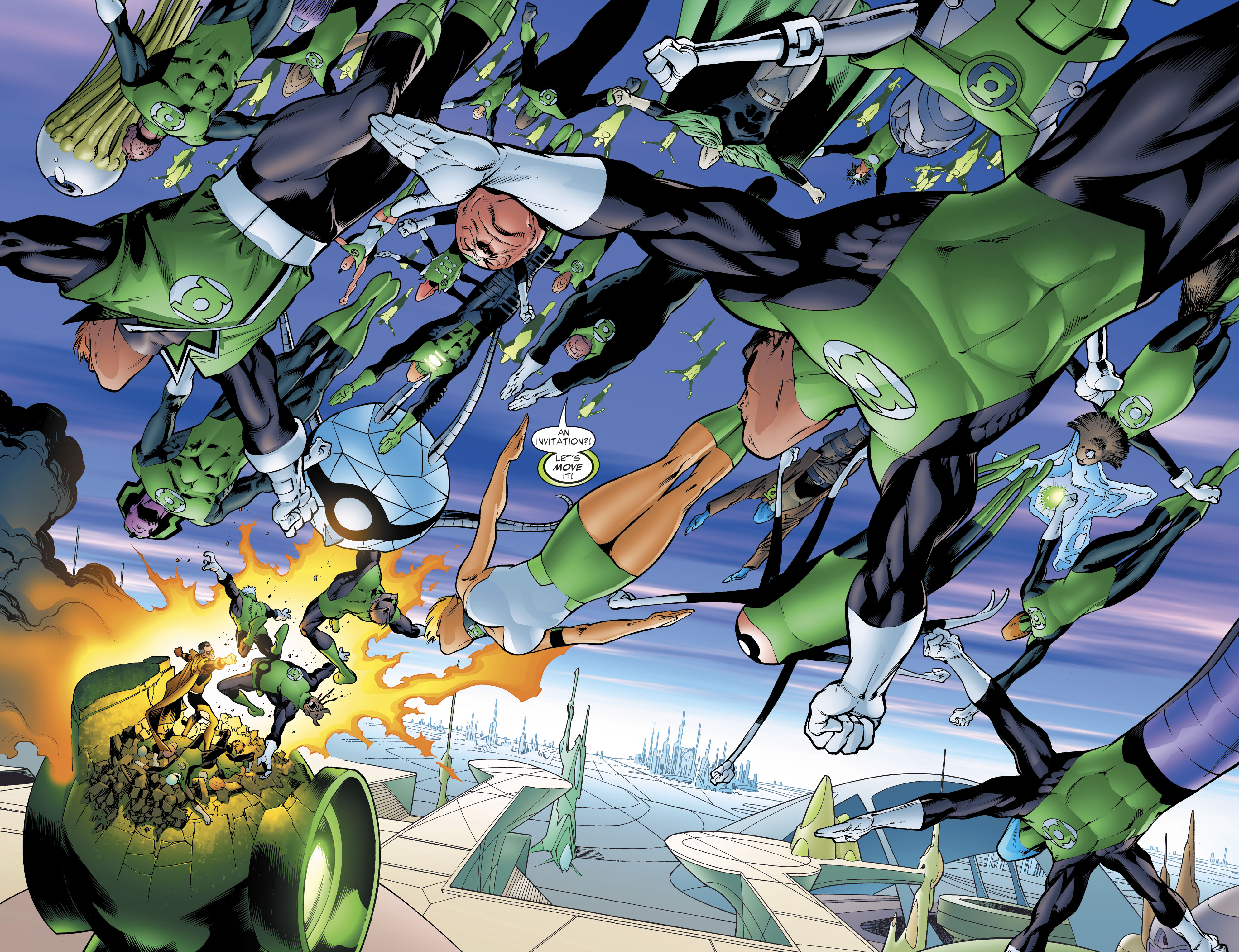 Read online Green Lantern by Geoff Johns comic -  Issue # TPB 2 (Part 2) - 1