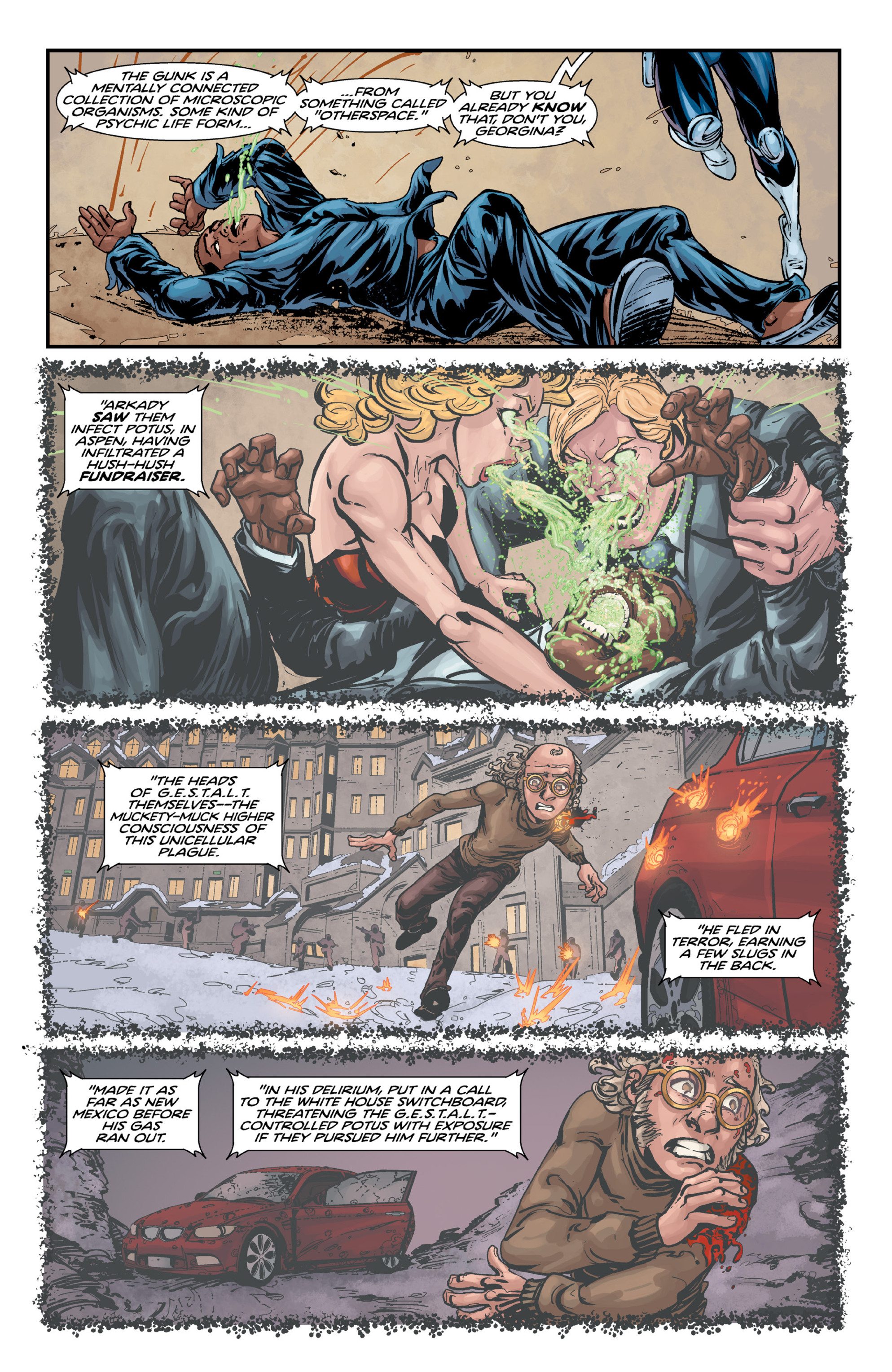 Read online Brain Boy:  The Men from G.E.S.T.A.L.T. comic -  Issue # TPB - 93