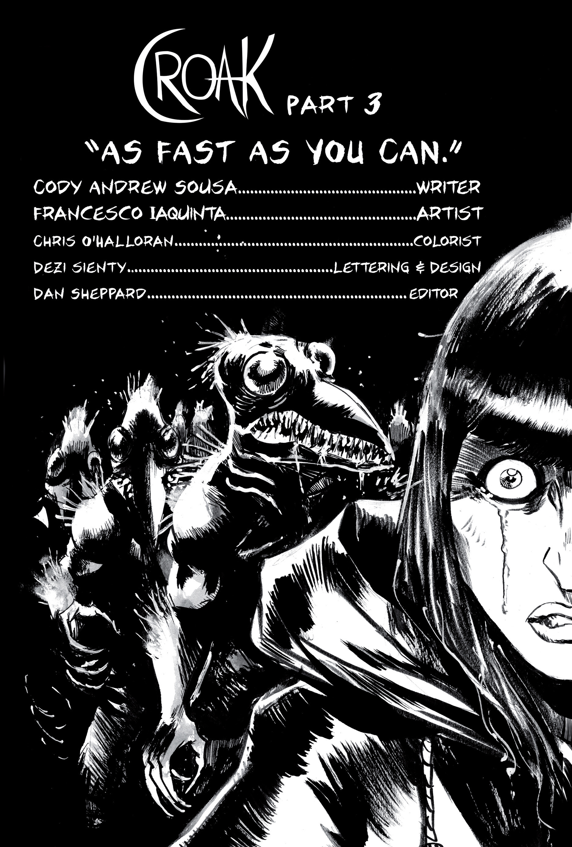 Read online Croak comic -  Issue #3 - 2