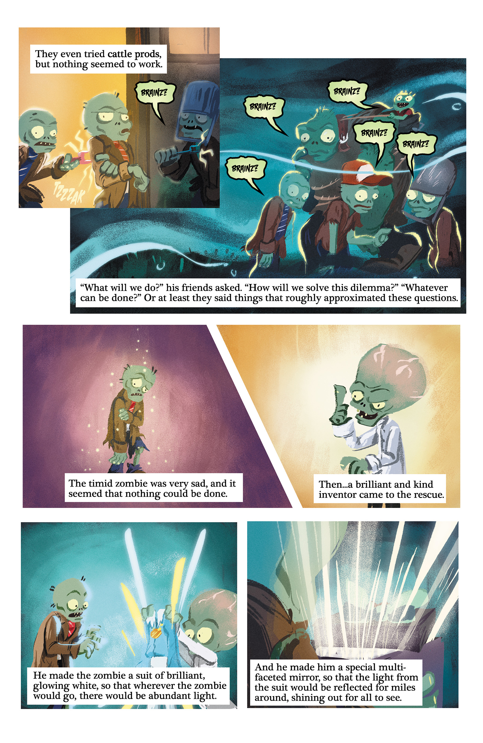 Read online Plants vs. Zombies: Grown Sweet Home comic -  Issue #5 - 25