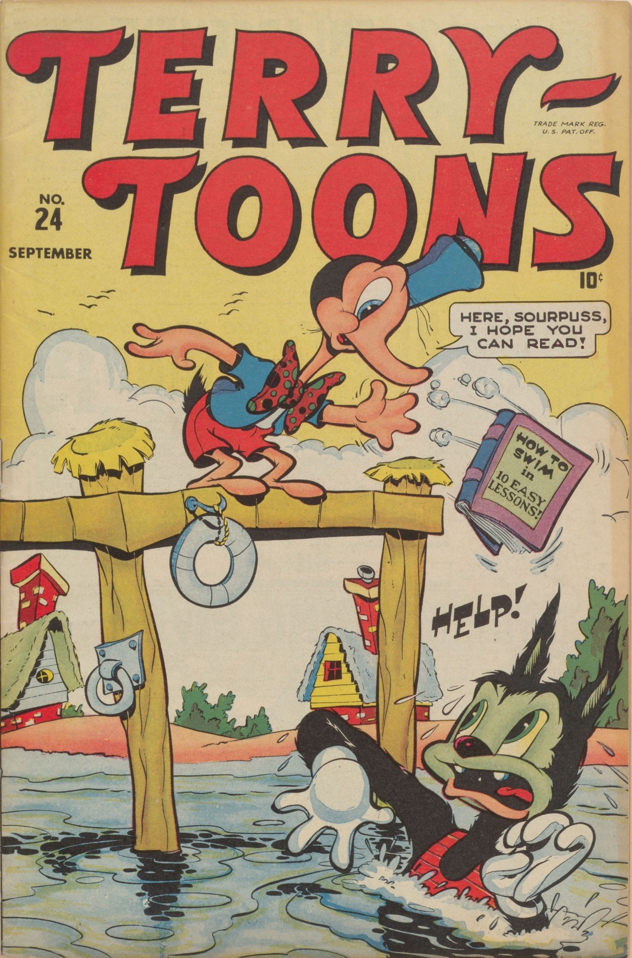 Read online Terry-Toons Comics comic -  Issue #24 - 1