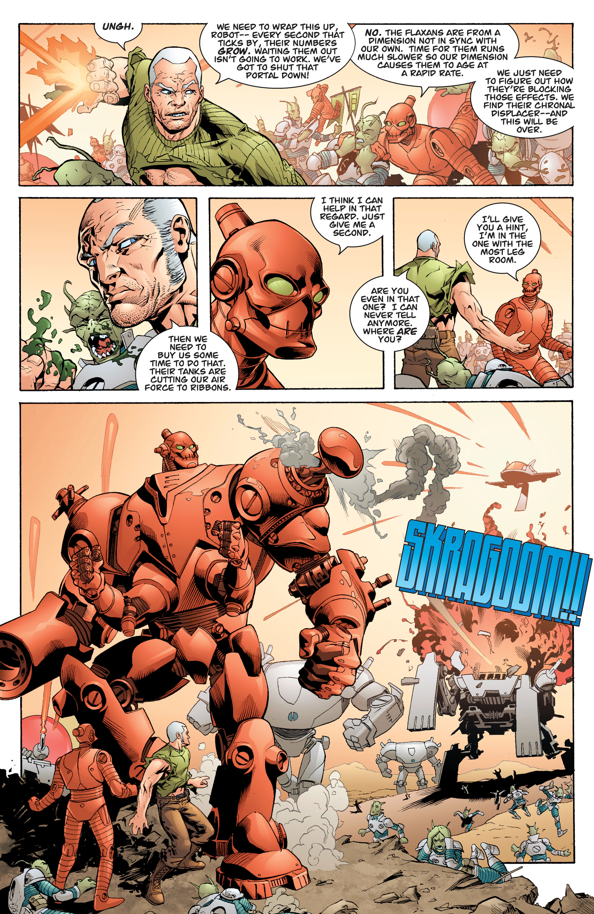 Read online Guarding the Globe (2010) comic -  Issue #1 - 5