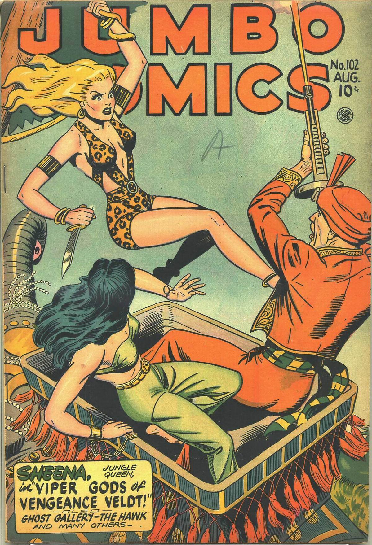 Read online Jumbo Comics comic -  Issue #102 - 2