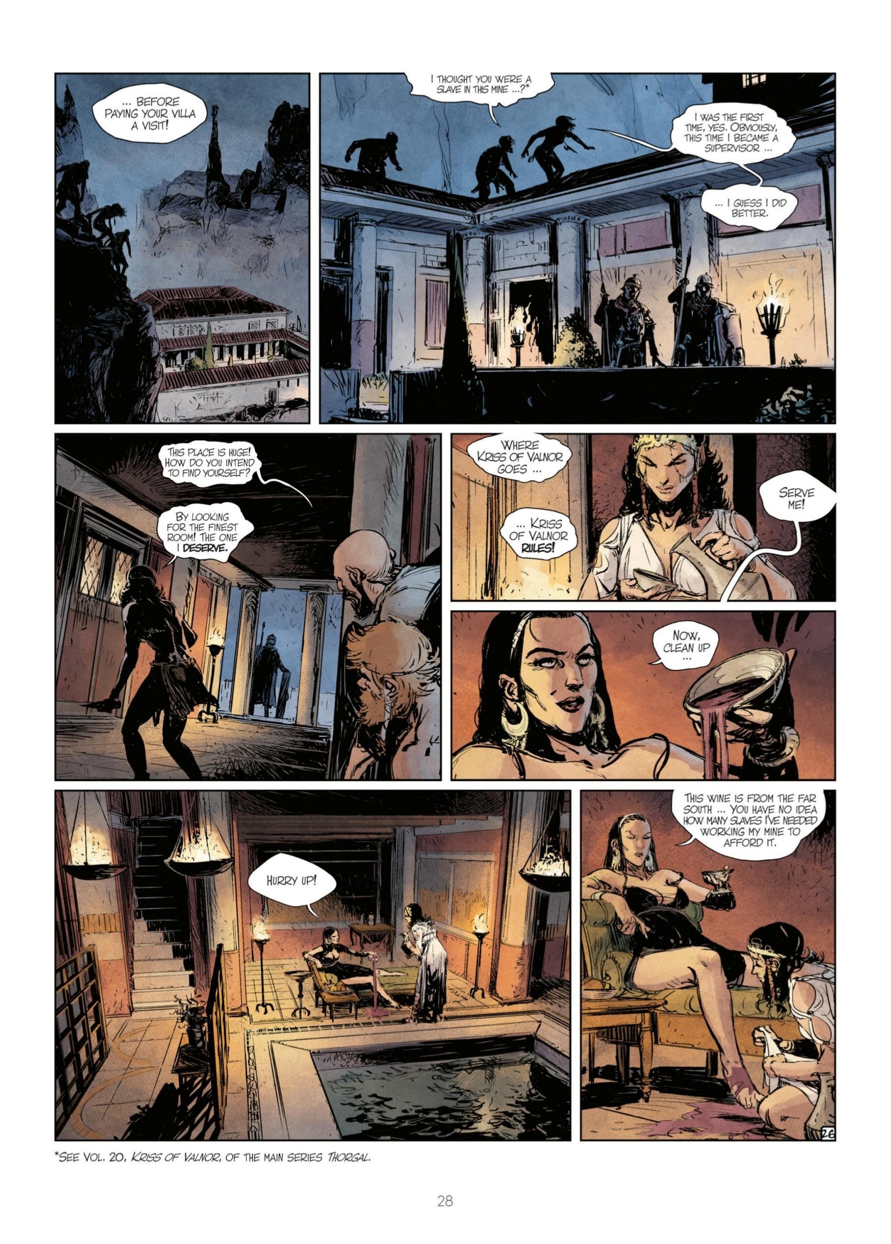 Read online Kriss of Valnor: The Mountain of Time comic -  Issue # Full - 30