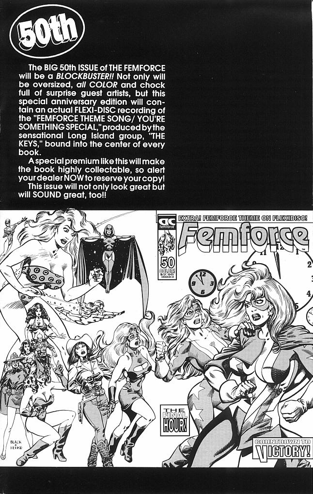 Read online Femforce comic -  Issue #49 - 43