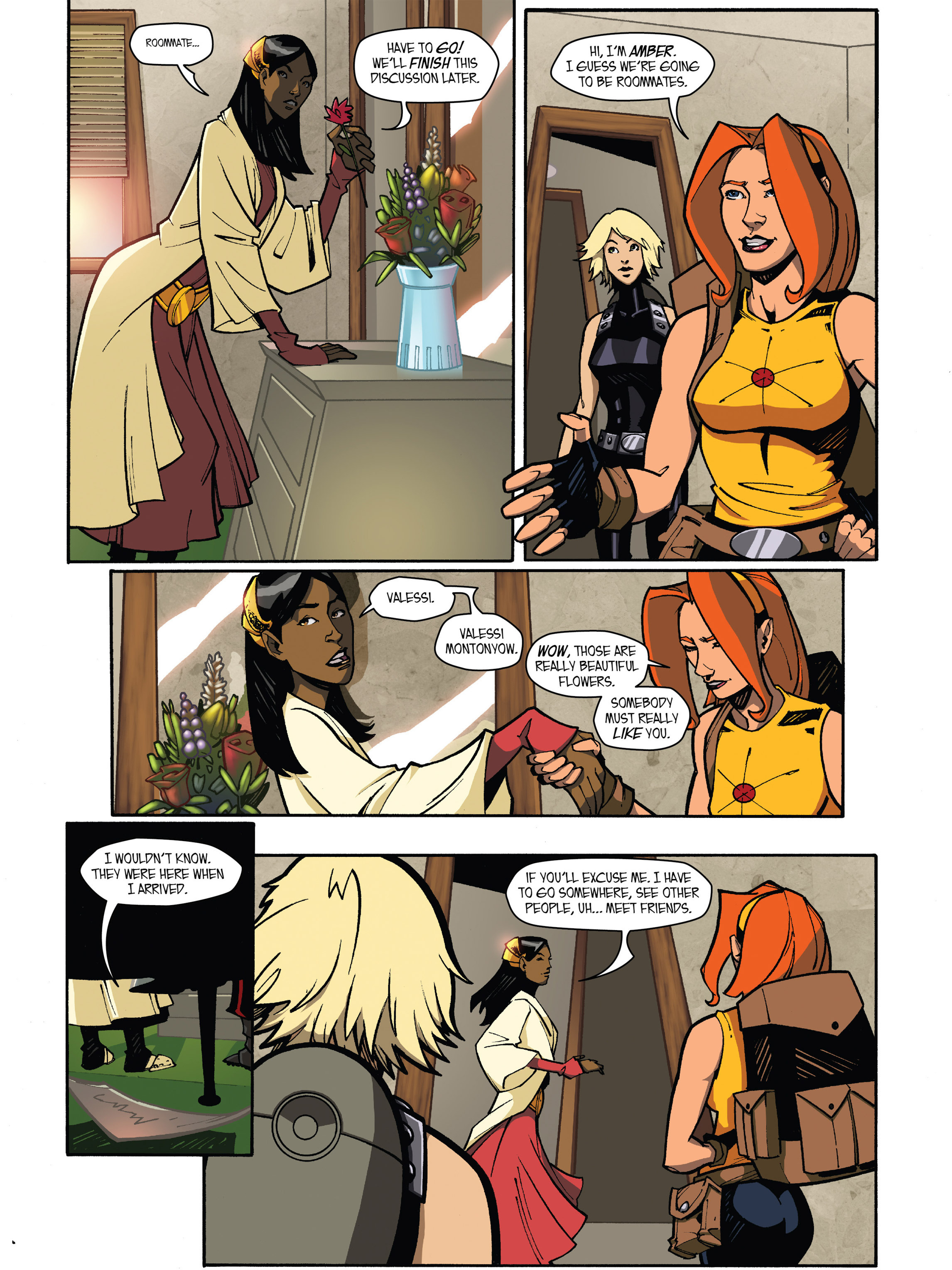 Read online Amber Atoms comic -  Issue #5 - 4