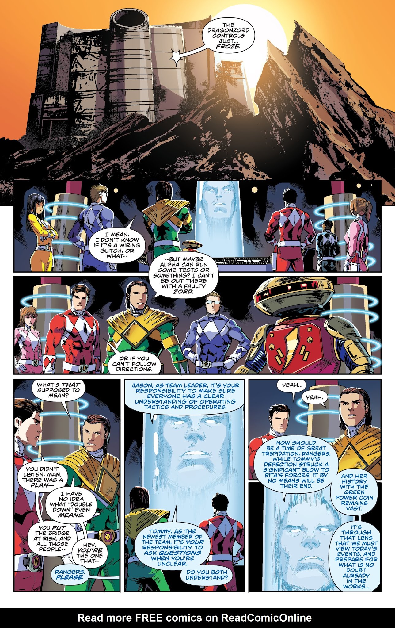 Read online Saban's Power Rangers: Soul of the Dragon comic -  Issue # TPB - 108