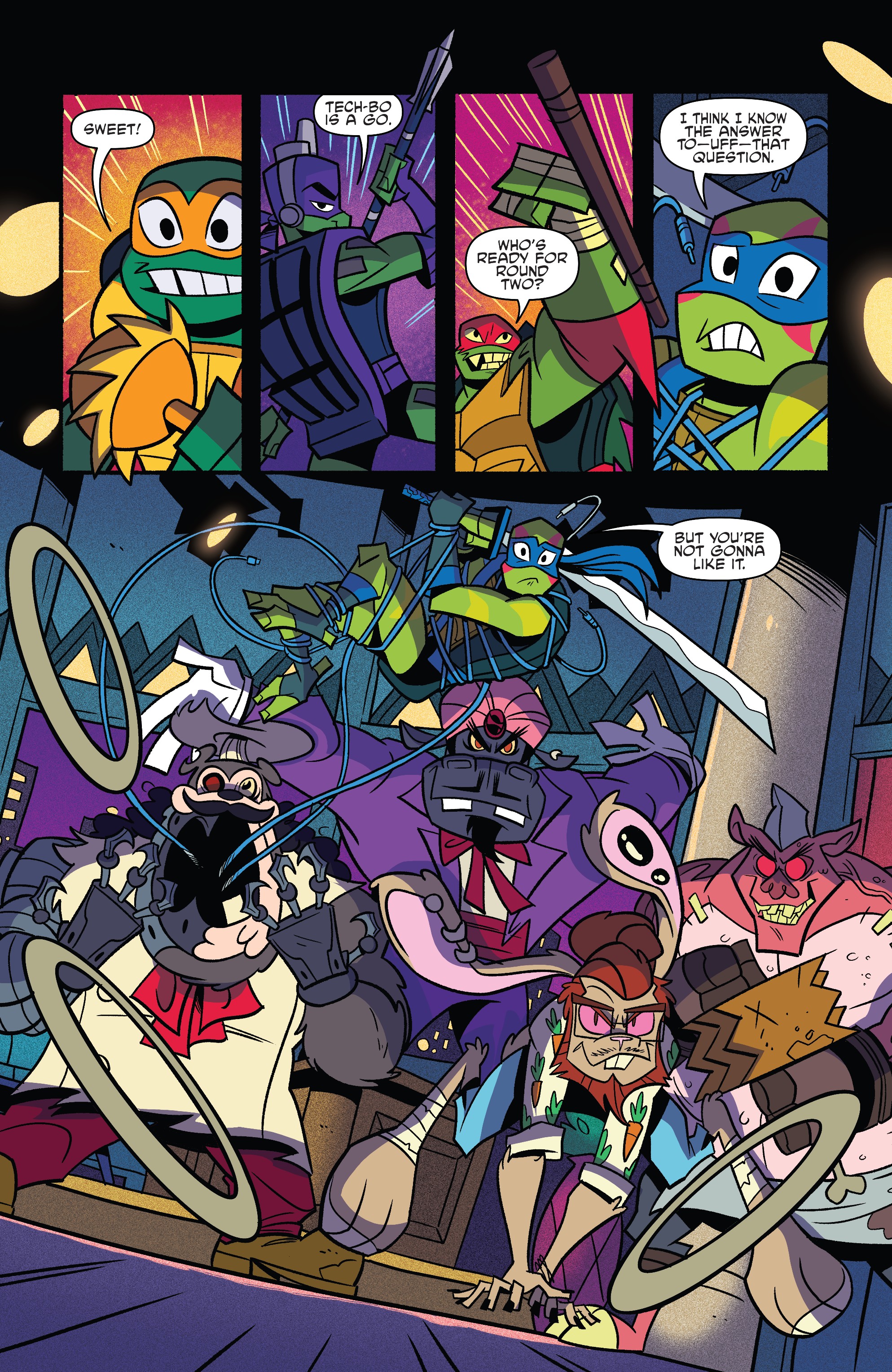 Read online Rise of the Teenage Mutant Ninja Turtles comic -  Issue #5 - 17