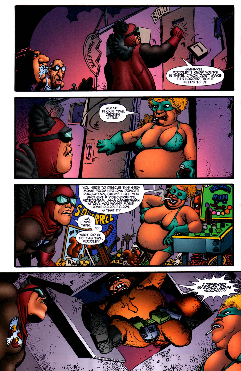Read online Masks: Too Hot for TV! comic -  Issue # Full - 29