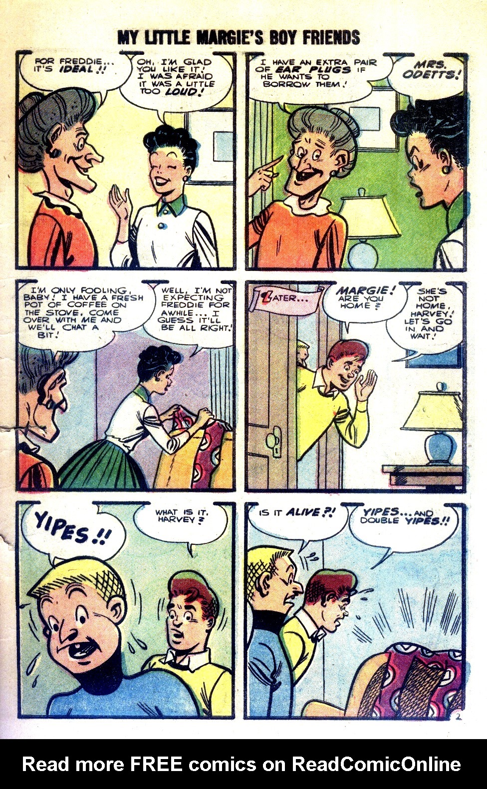 Read online My Little Margie's Boy Friends comic -  Issue #4 - 9