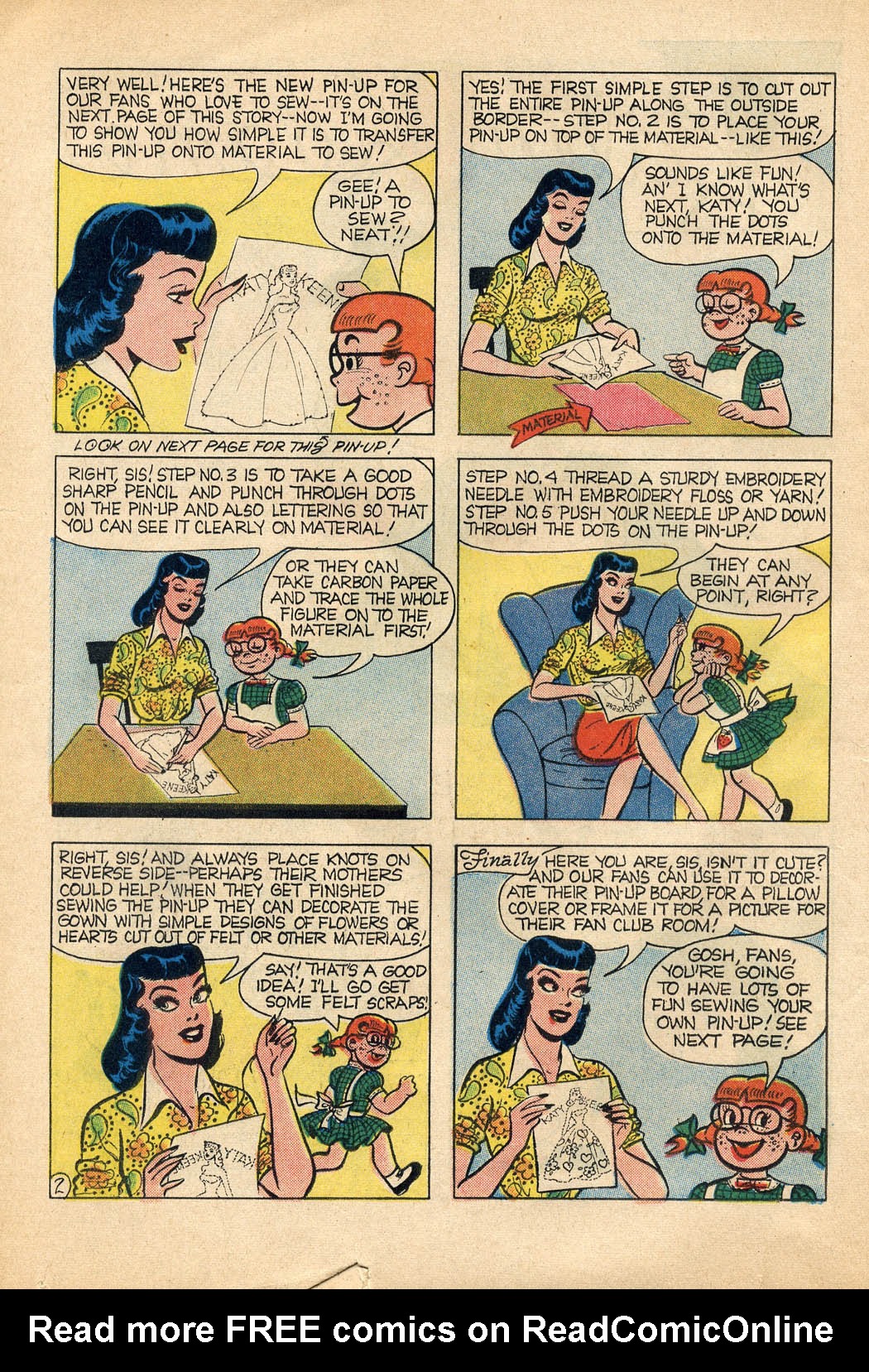 Read online Katy Keene (1949) comic -  Issue #50 - 22
