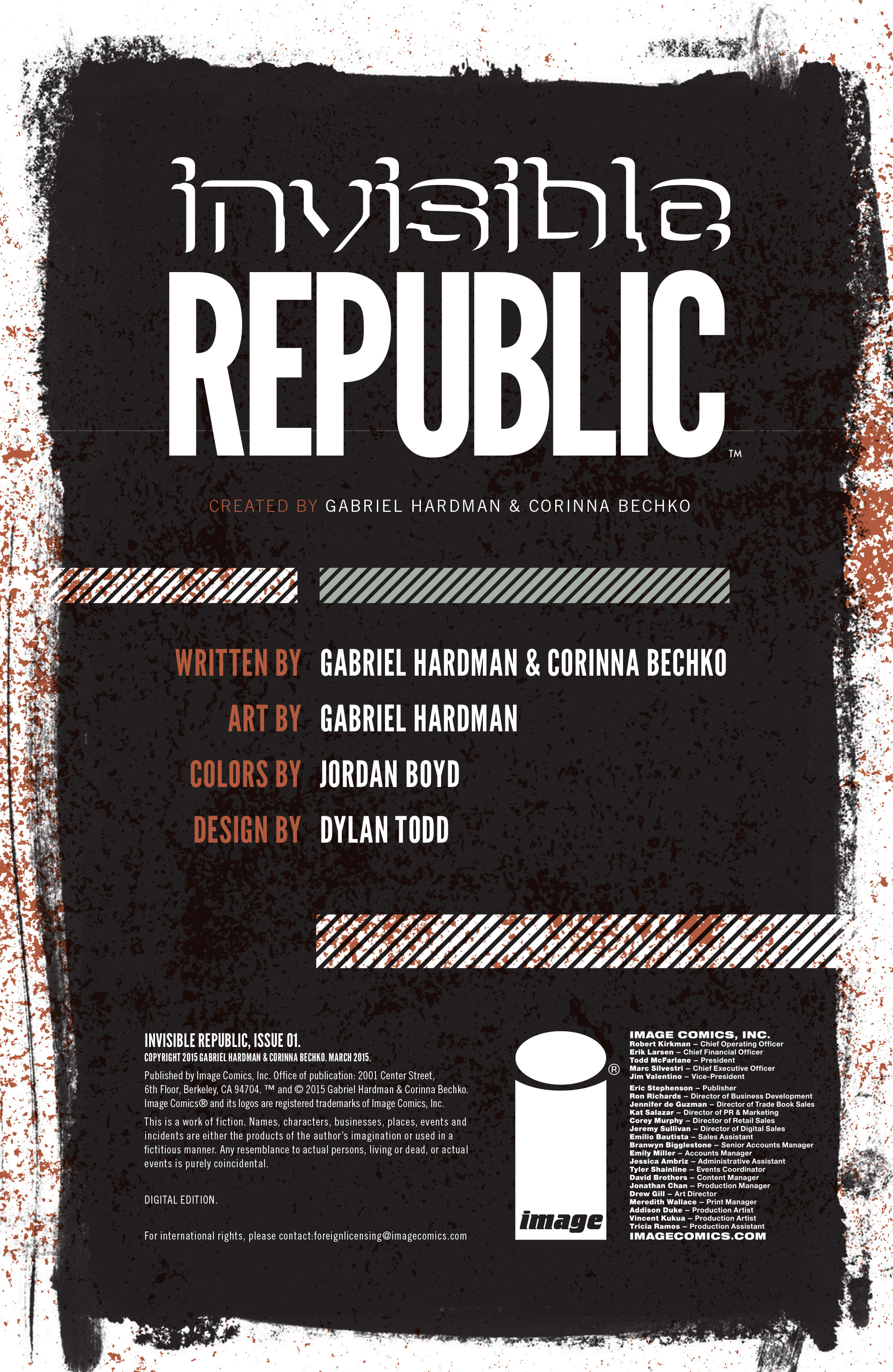 Read online Invisible Republic comic -  Issue #1 - 2