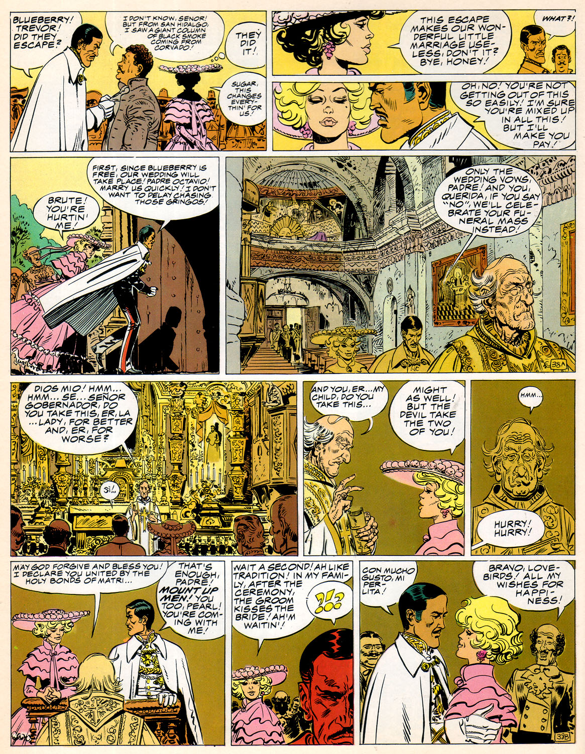 Read online Epic Graphic Novel: Blueberry comic -  Issue #1 - 90