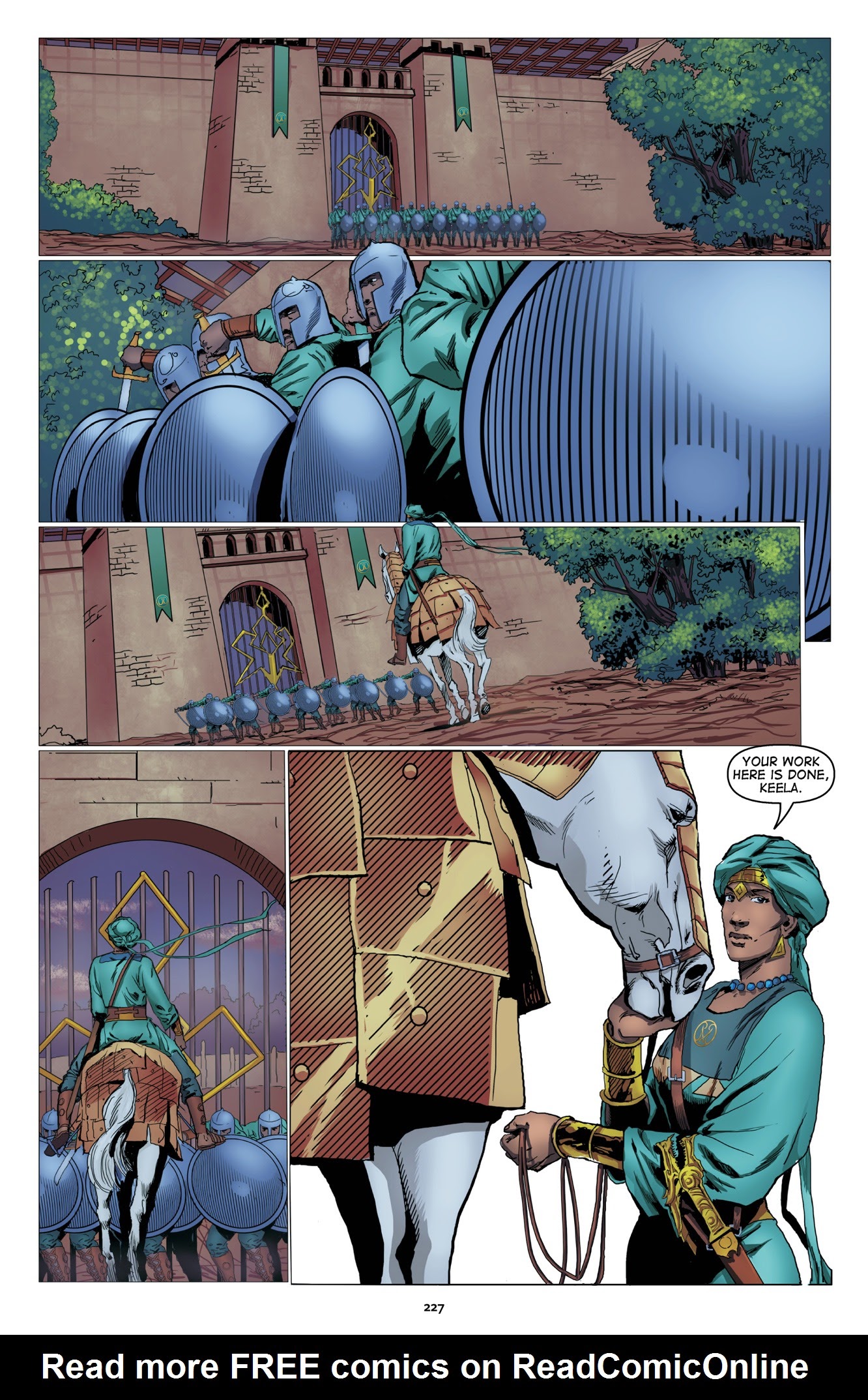 Read online Malika: Warrior Queen comic -  Issue # TPB 1 (Part 3) - 29