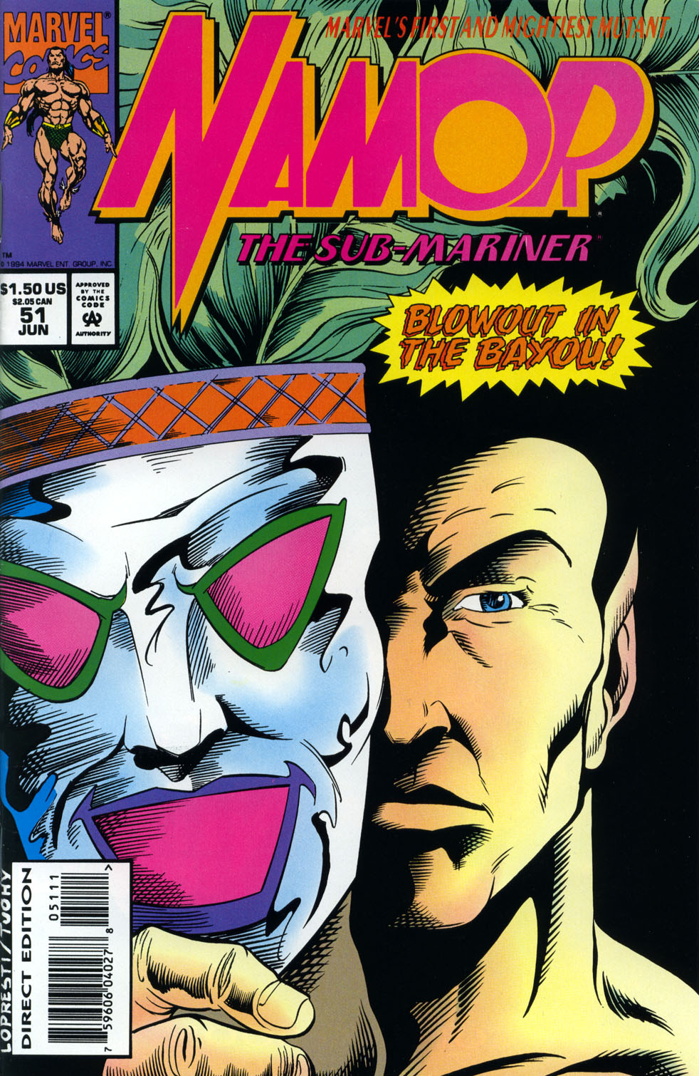 Read online Namor, The Sub-Mariner comic -  Issue #51 - 1