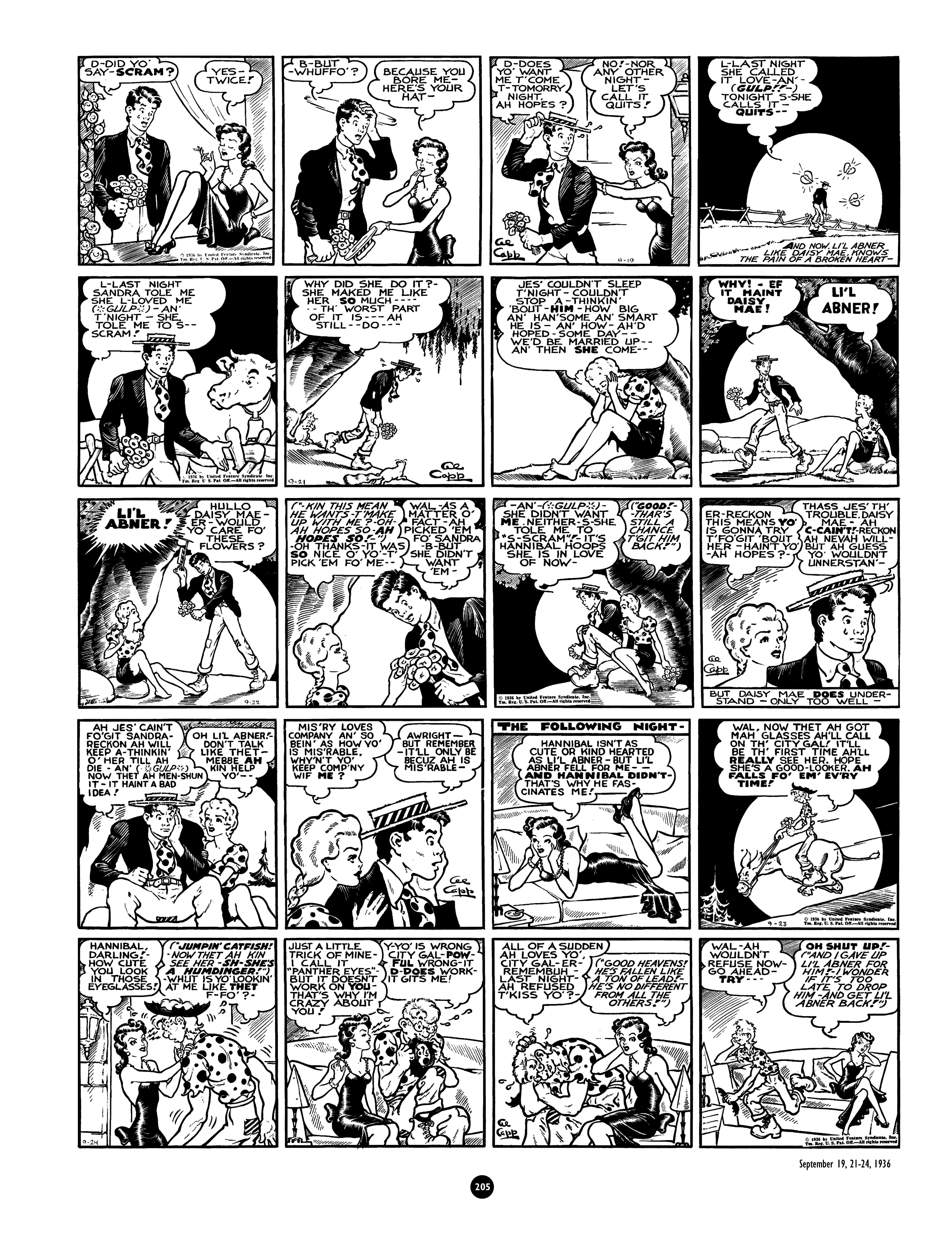 Read online Al Capp's Li'l Abner Complete Daily & Color Sunday Comics comic -  Issue # TPB 1 (Part 3) - 7