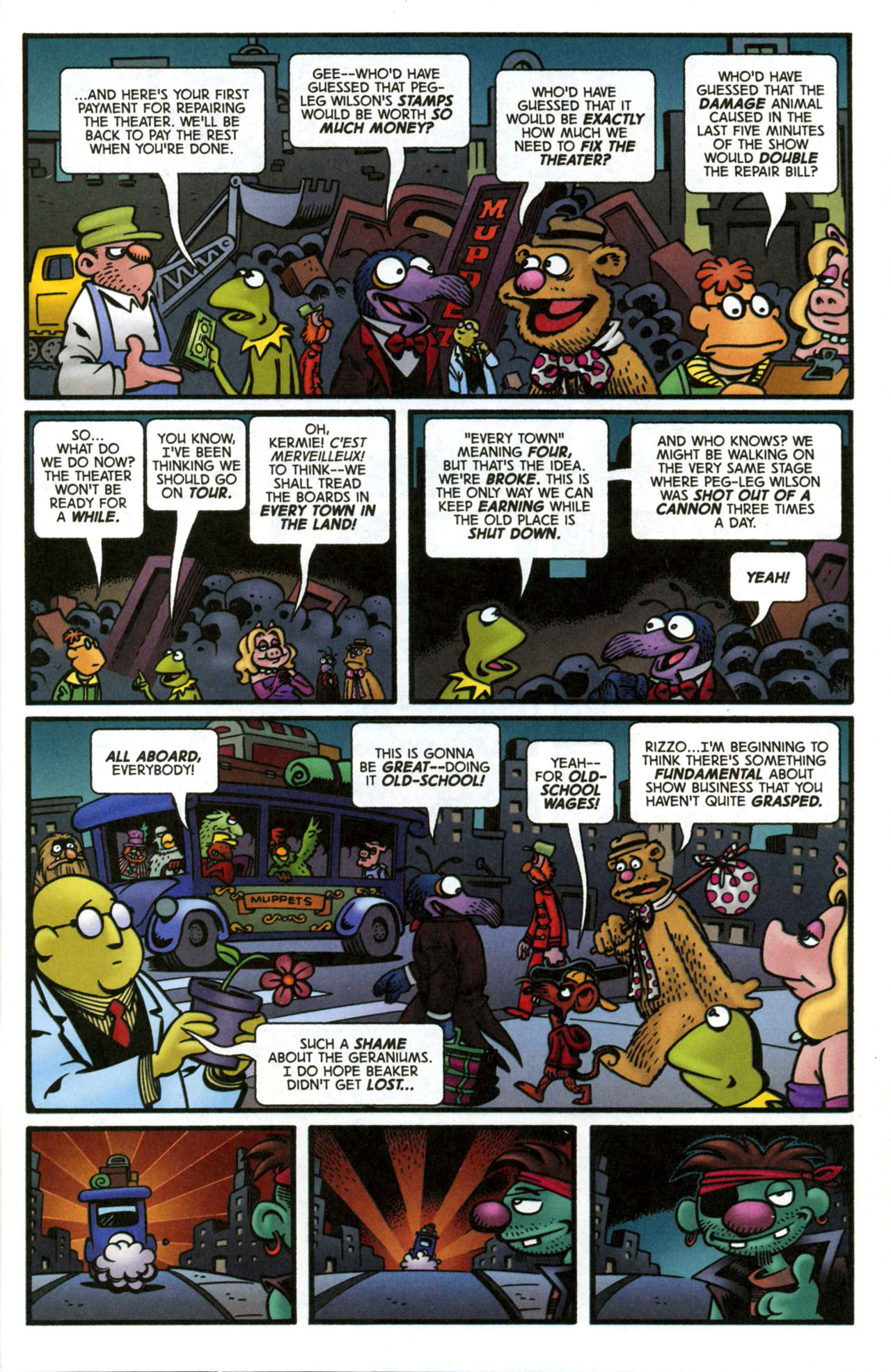 Read online The Muppet Show: The Treasure of Peg-Leg Wilson comic -  Issue #4 - 23