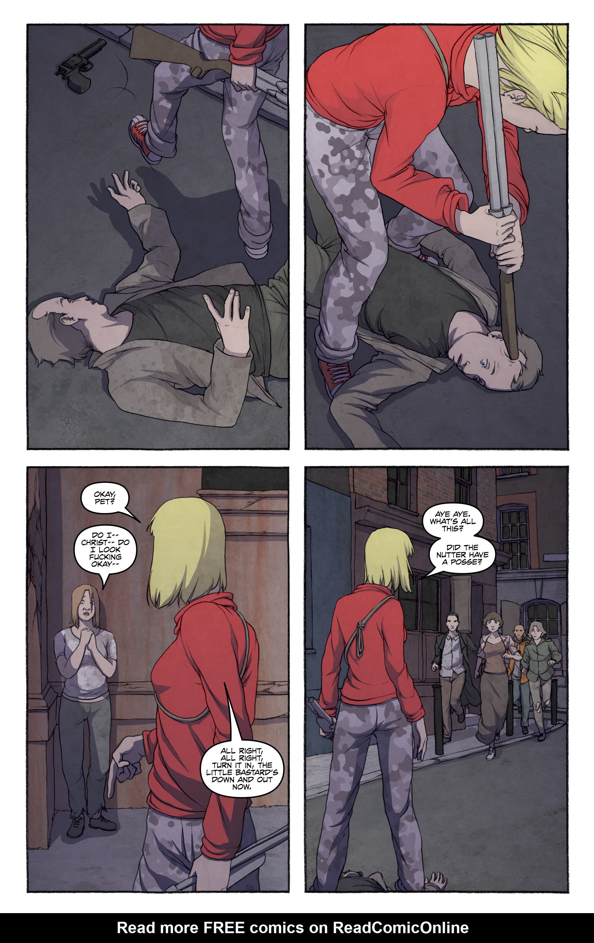 Read online FreakAngels comic -  Issue #6 - 23