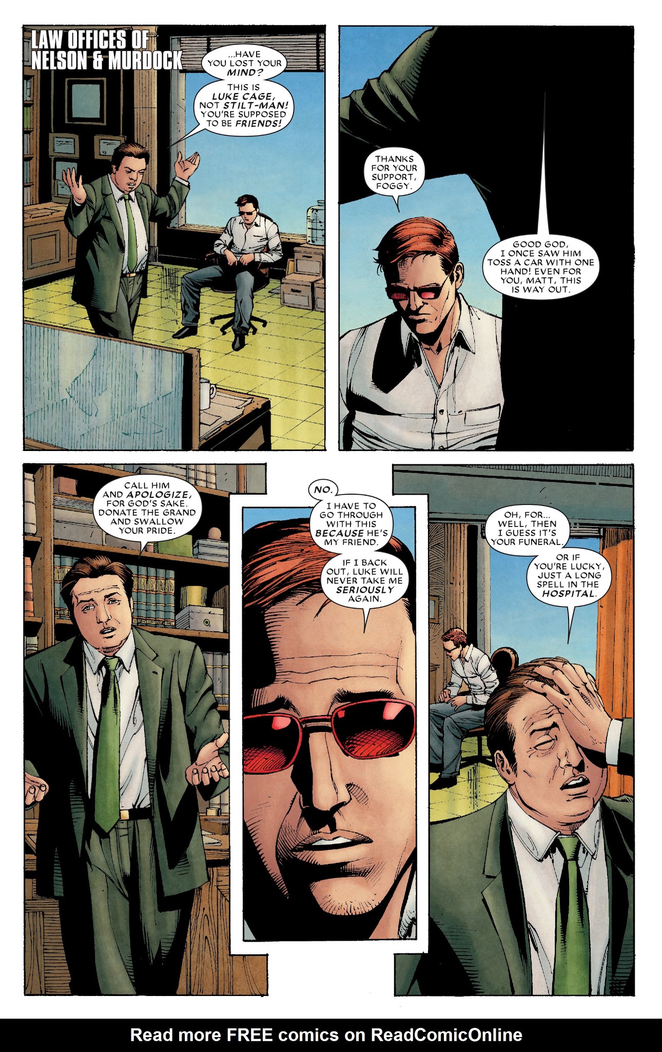 Read online Daredevil: Cage Match comic -  Issue # Full - 7