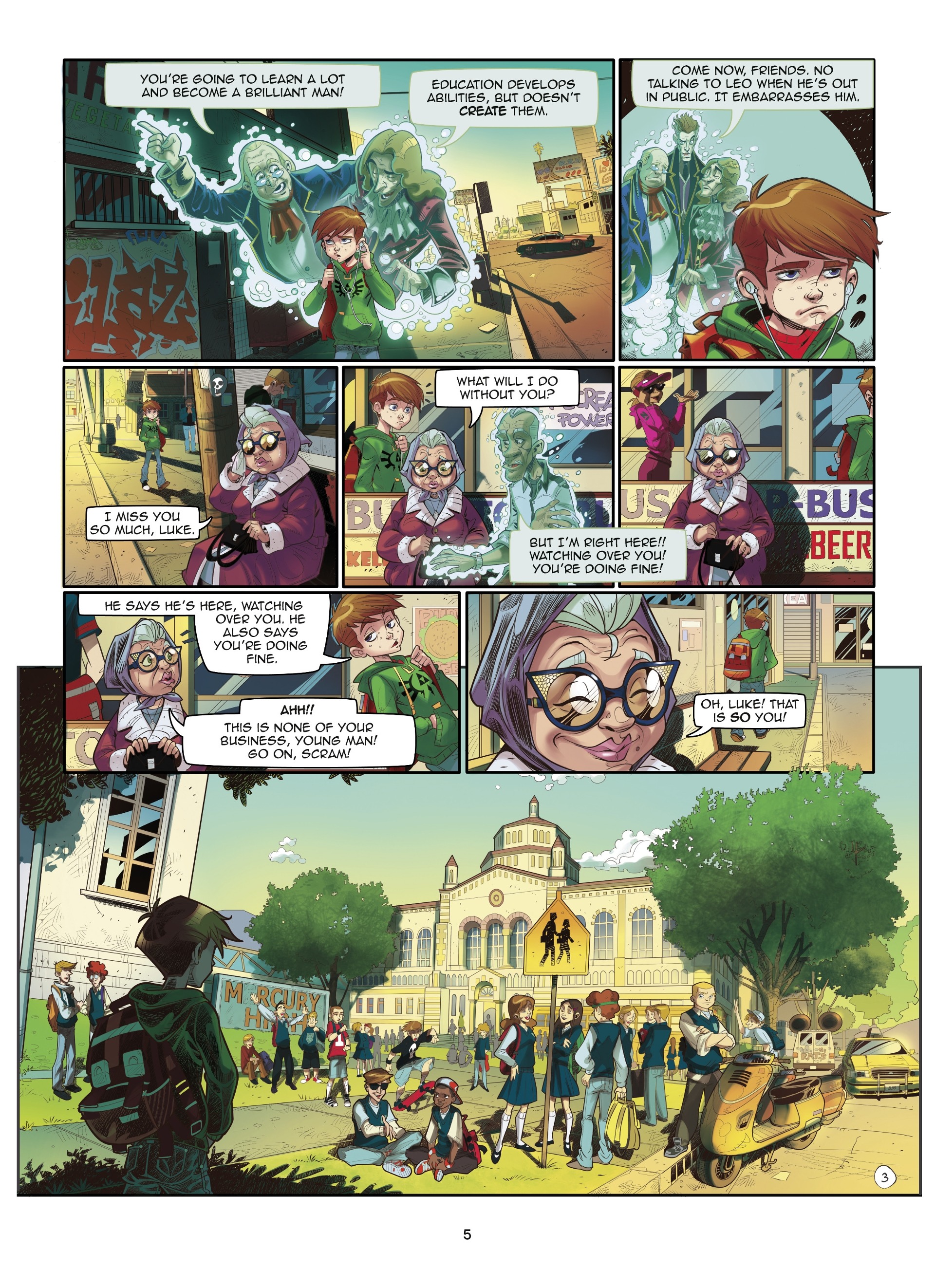Read online Magic 7 comic -  Issue #1 - 6