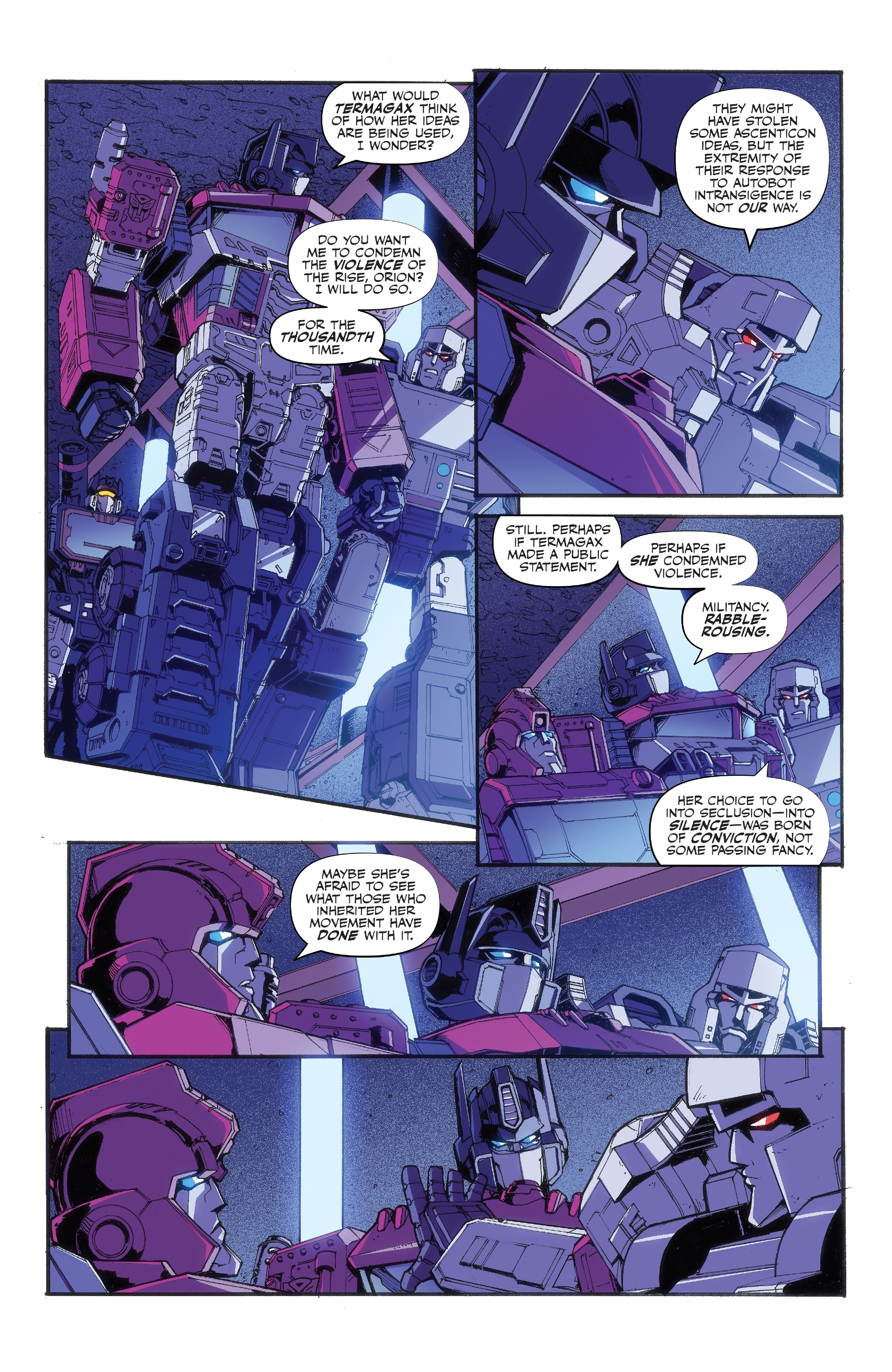 Read online Transformers (2019) comic -  Issue #4 - 22